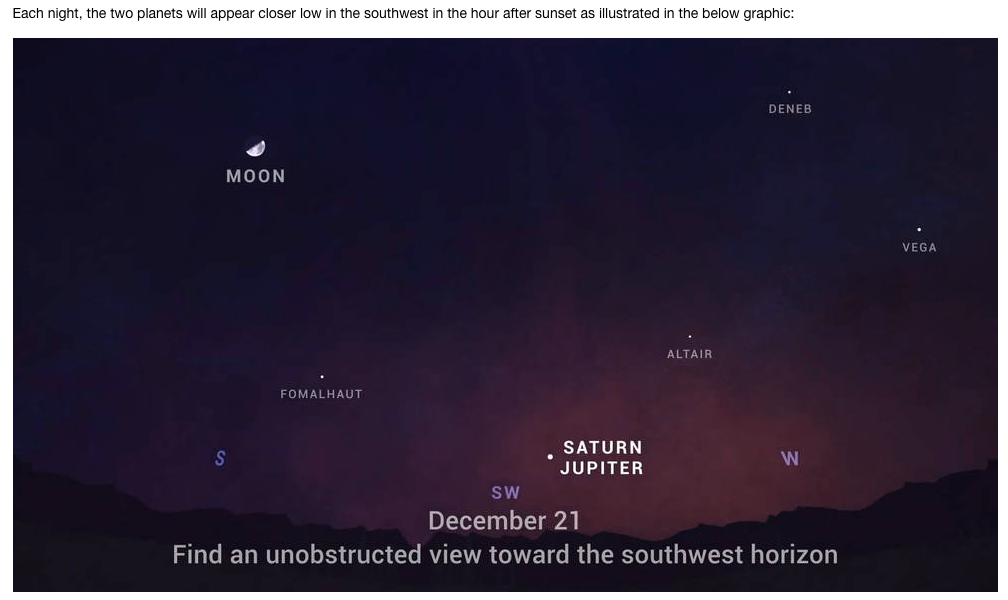 Christmas Star 2020 Map On Monday, 'Christmas Star' Appears In Sky For First Time In 800 Years: How  To See Great Conjunction If Weather Permits - Oregonlive.com