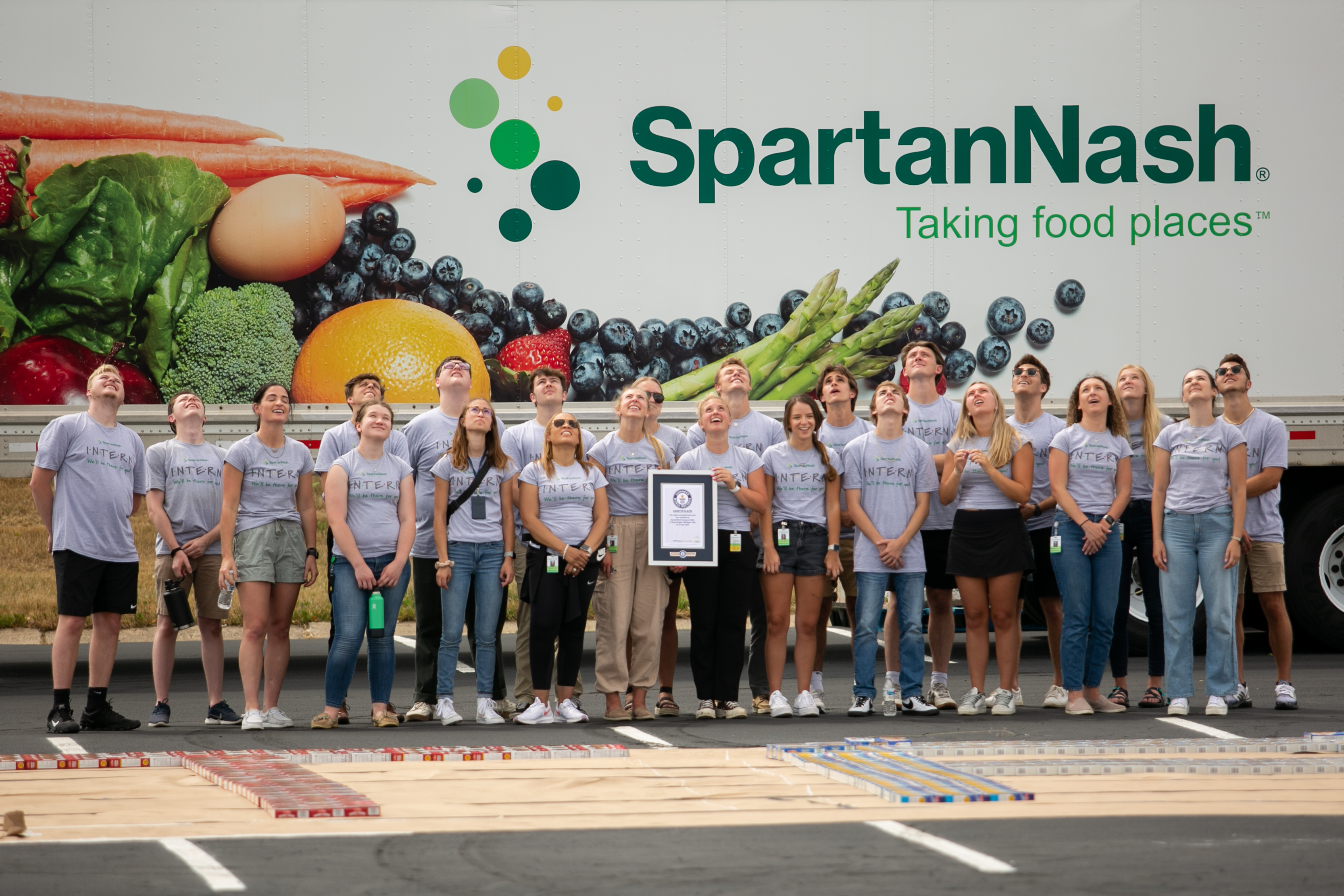 SpartanNash tries to break Guinness World Record for most food products