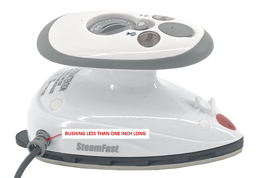 More than 300 000 travel steam irons recalled because of fire