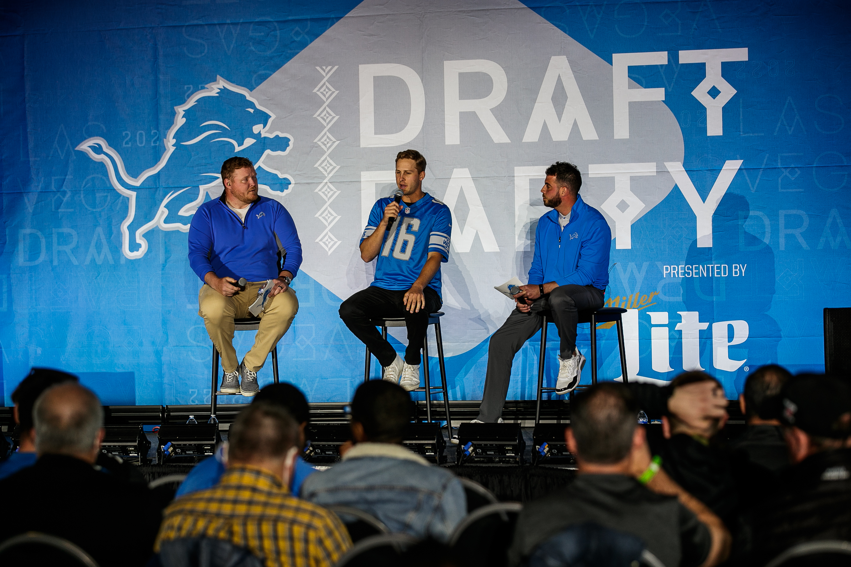 The 2022 NFL Draft Party filled Ford Field with hopeful fans 