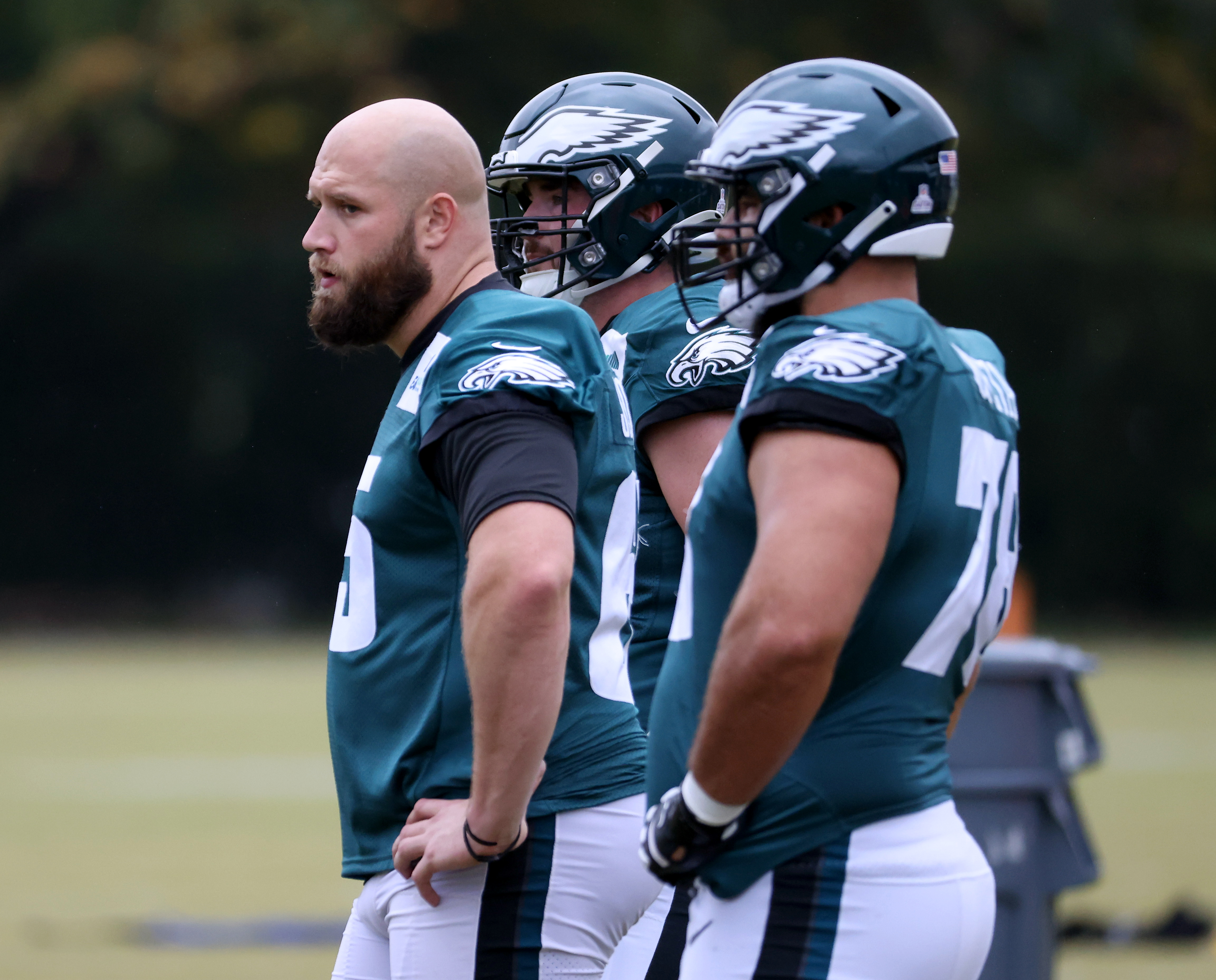 Eagles' Lane Johnson will not return vs. Dallas with concussion