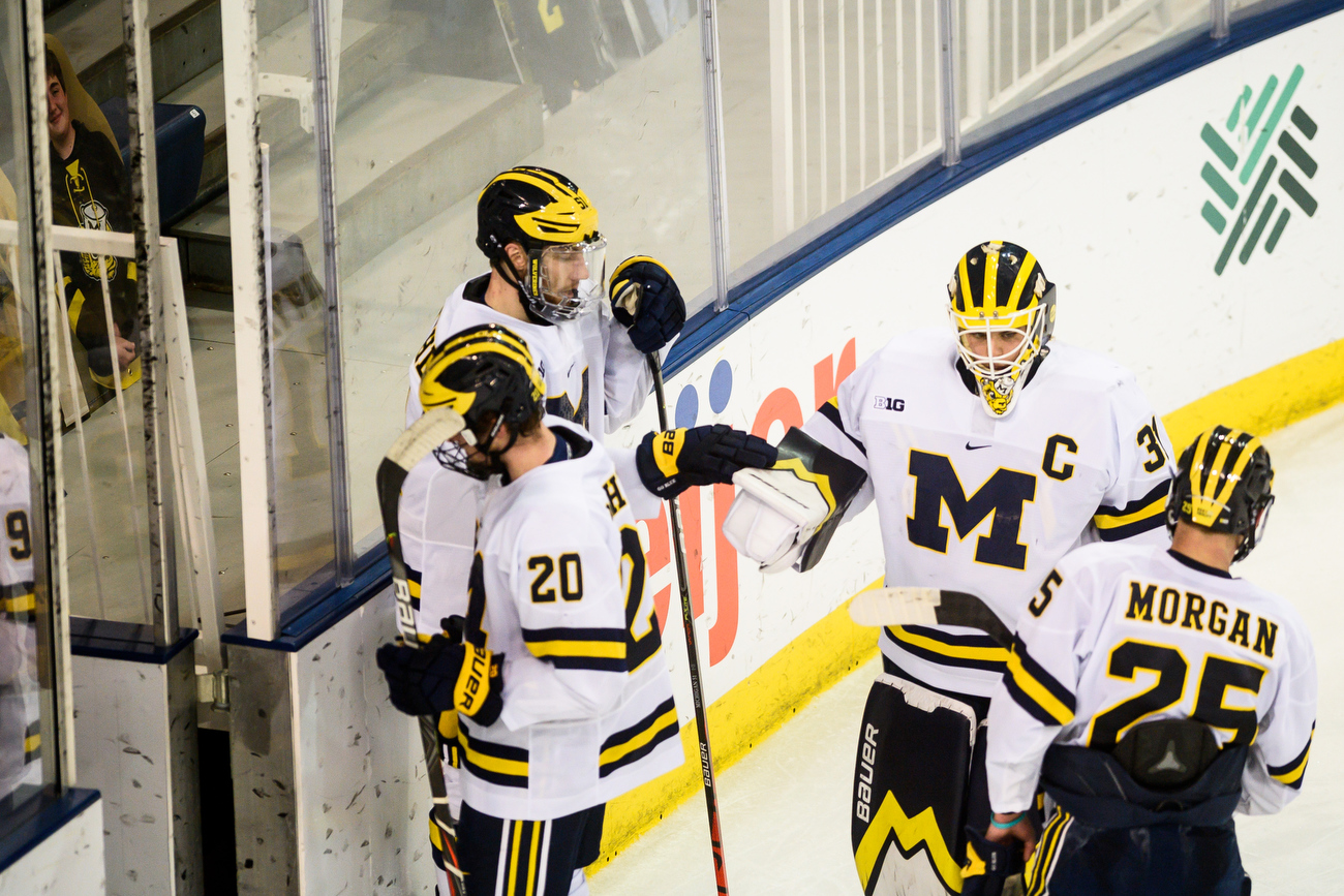 Michigan’s hockey team is making a secondhalf surge once again