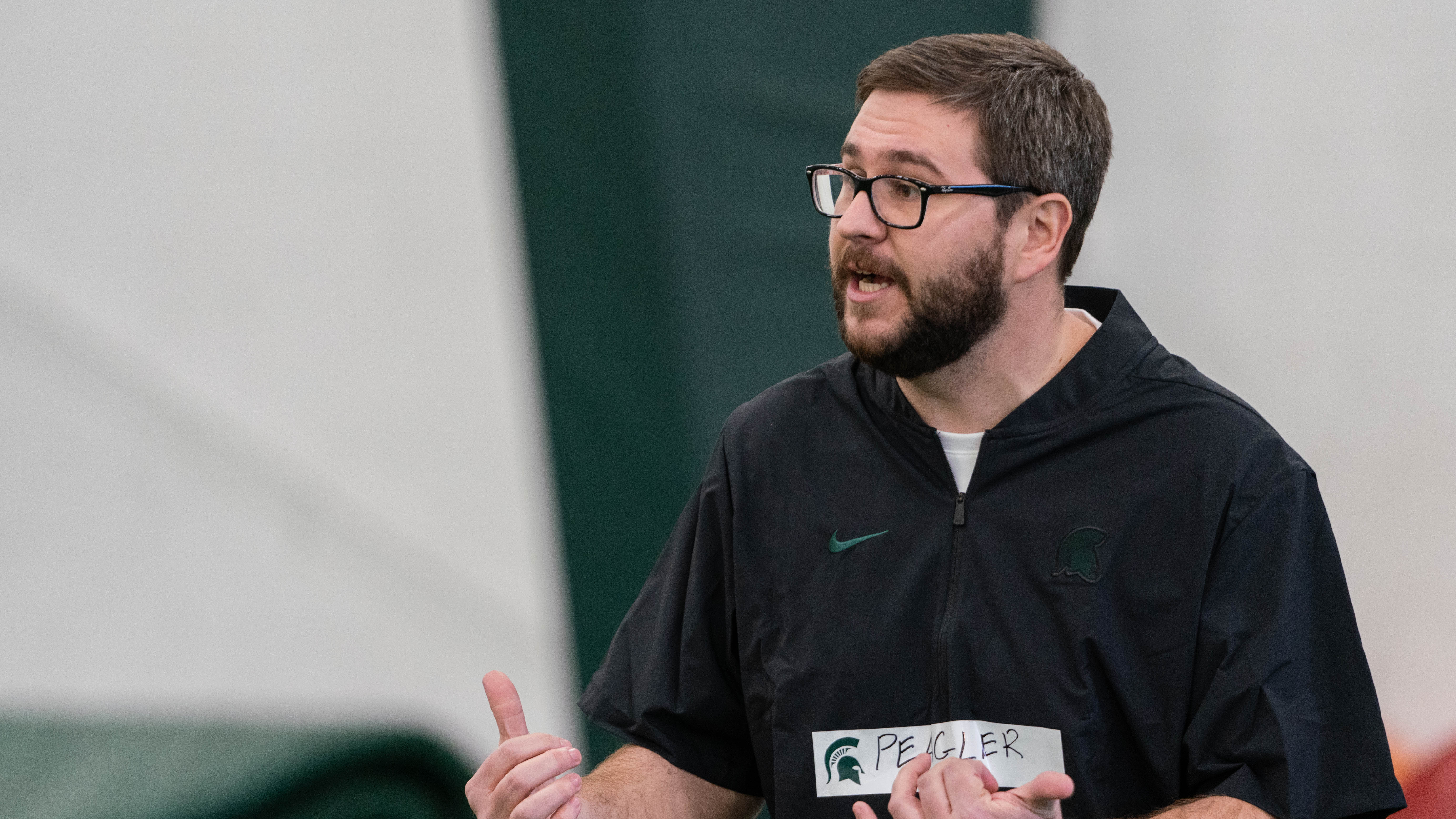 Adam Berghorst living rare dual-sport dream at Michigan State