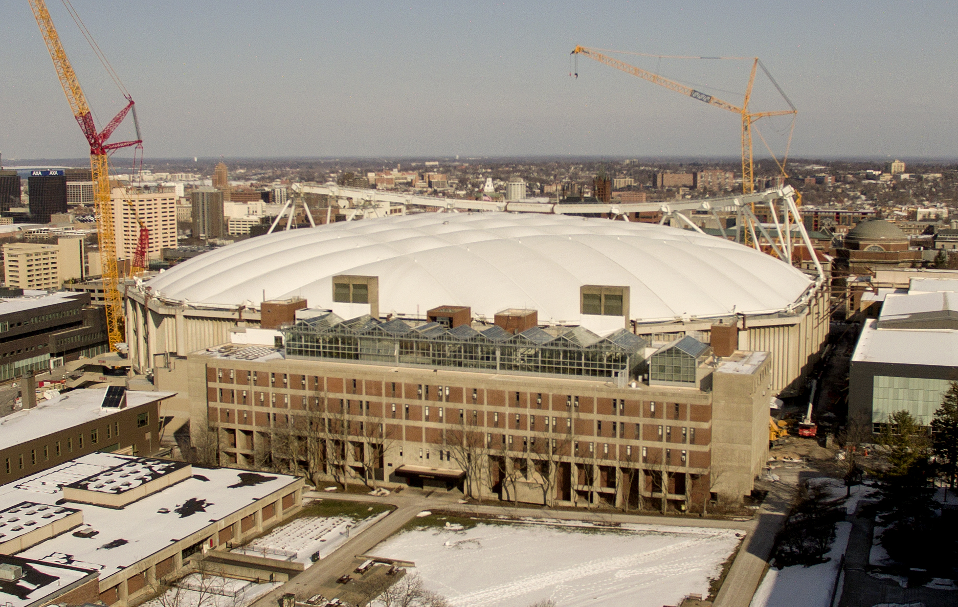 Want to own a piece of the Carrier Dome’s old roof? Here’s how