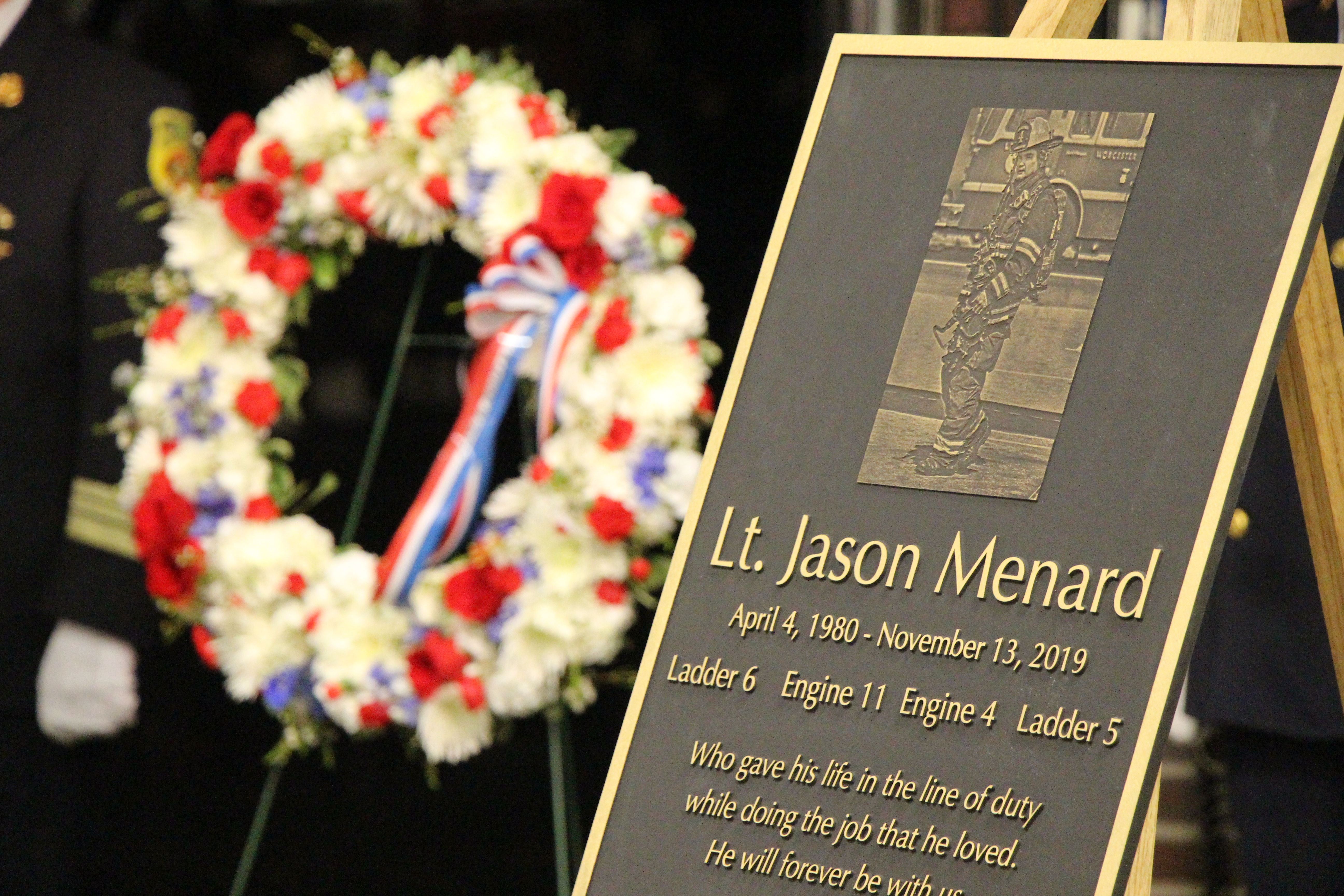 Worcester remembers Fire Lt. Jason Menard two years after he died a ...