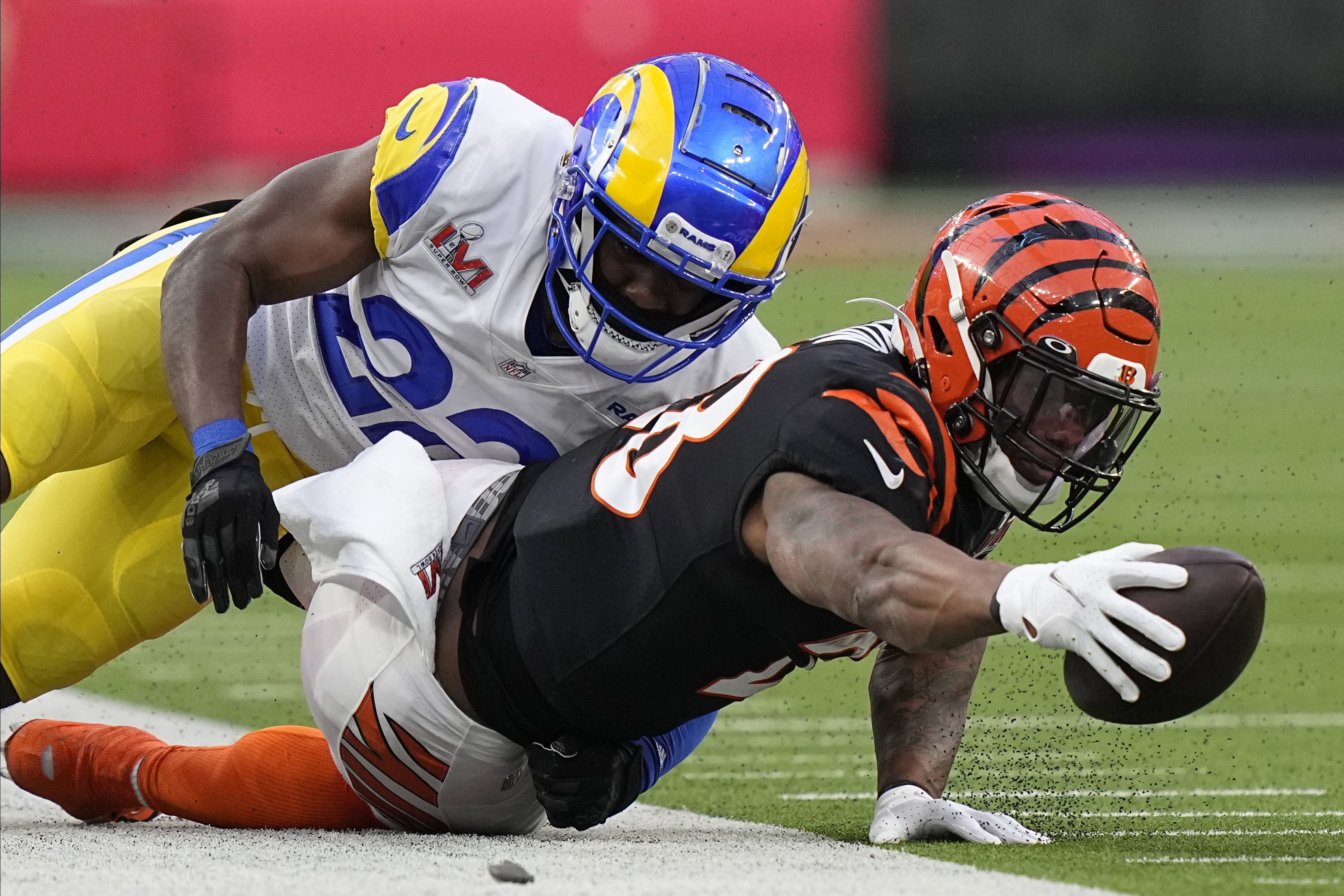 Los Angeles Rams offensive tackle Alaric Jackson (68) during a NFL