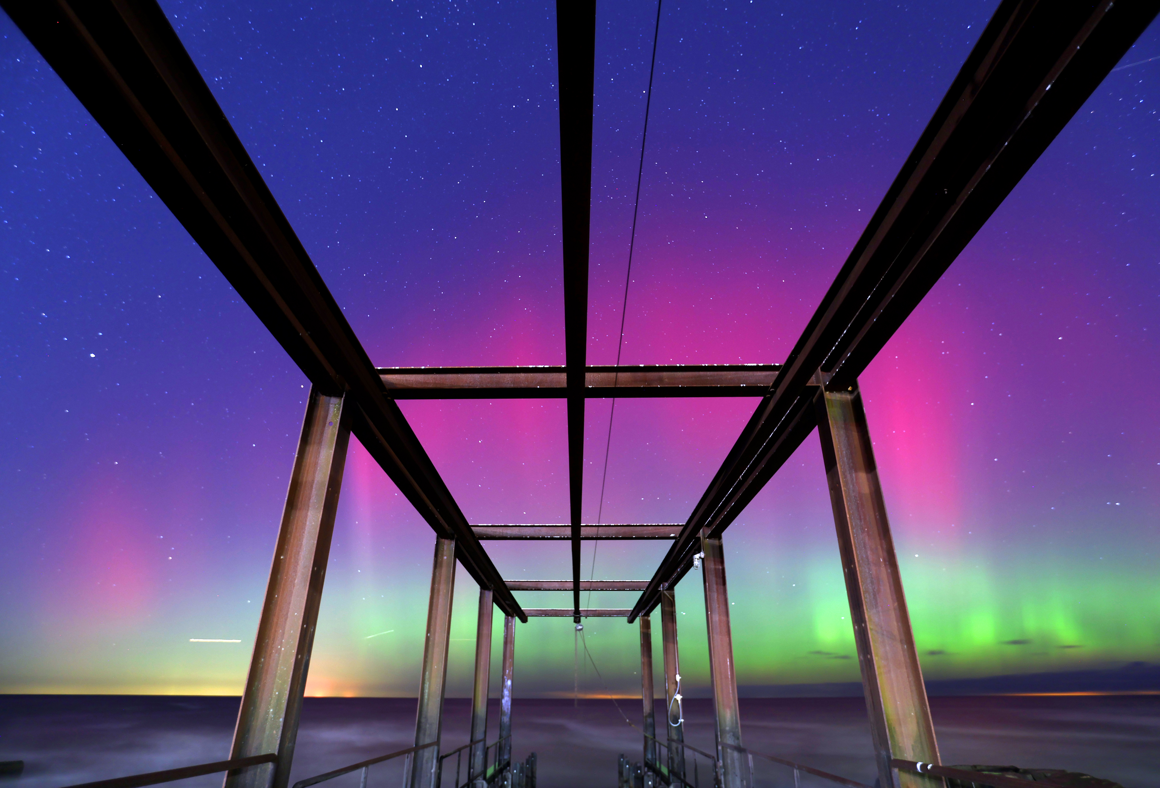 Northern Lights on display in Northeast Ohio, November 12, 2025