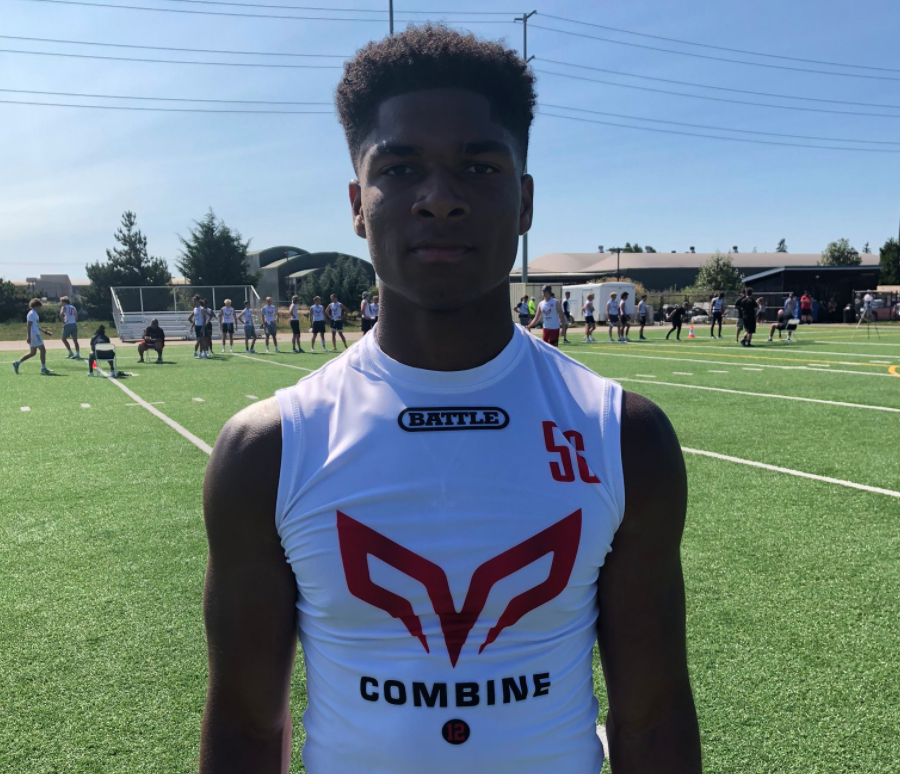 Darrius Clemons, 2022 Westview wide receiver, runs 4.37 lasertimed 40