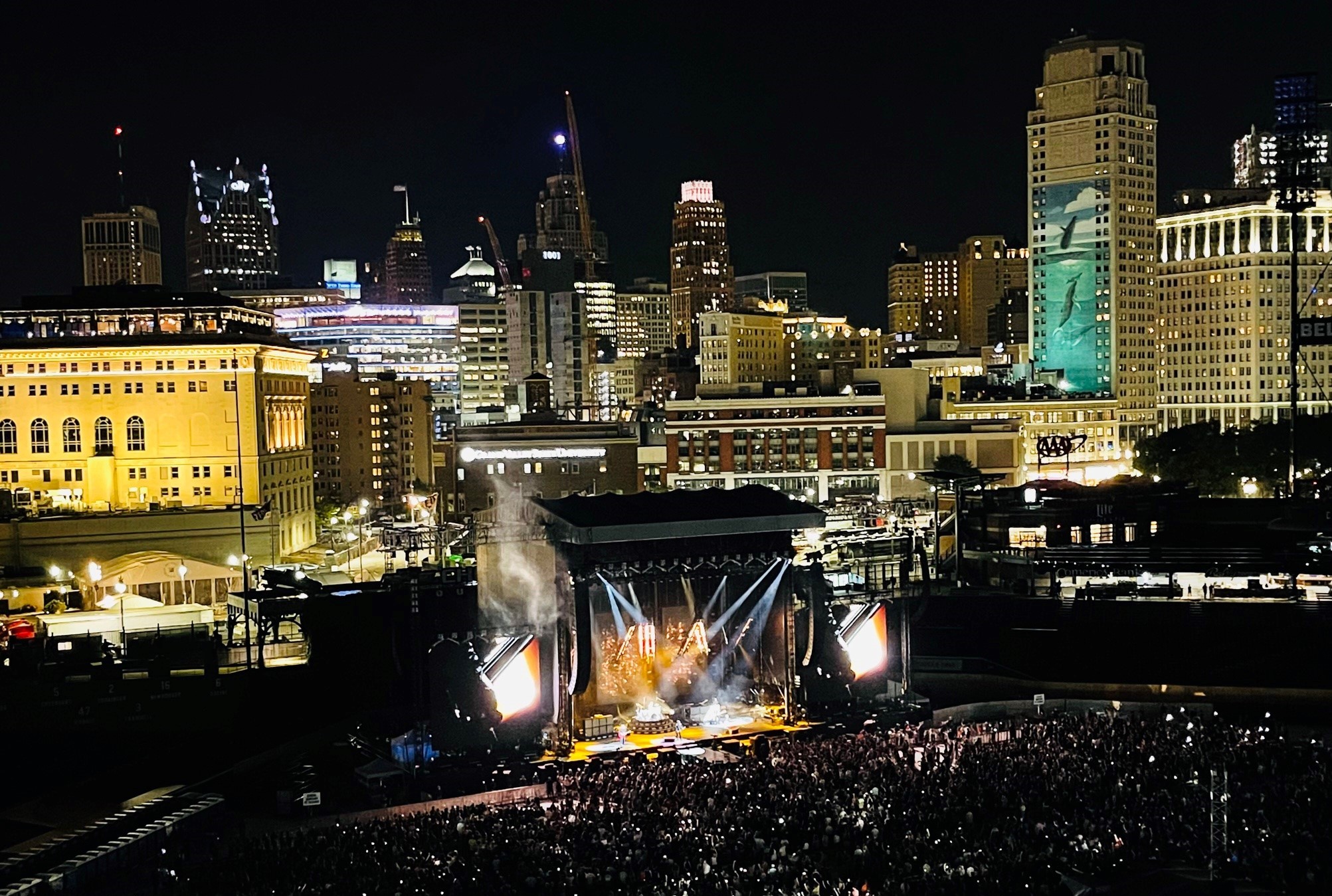 Comerica Park's Busy Concert Week - VenuesNow