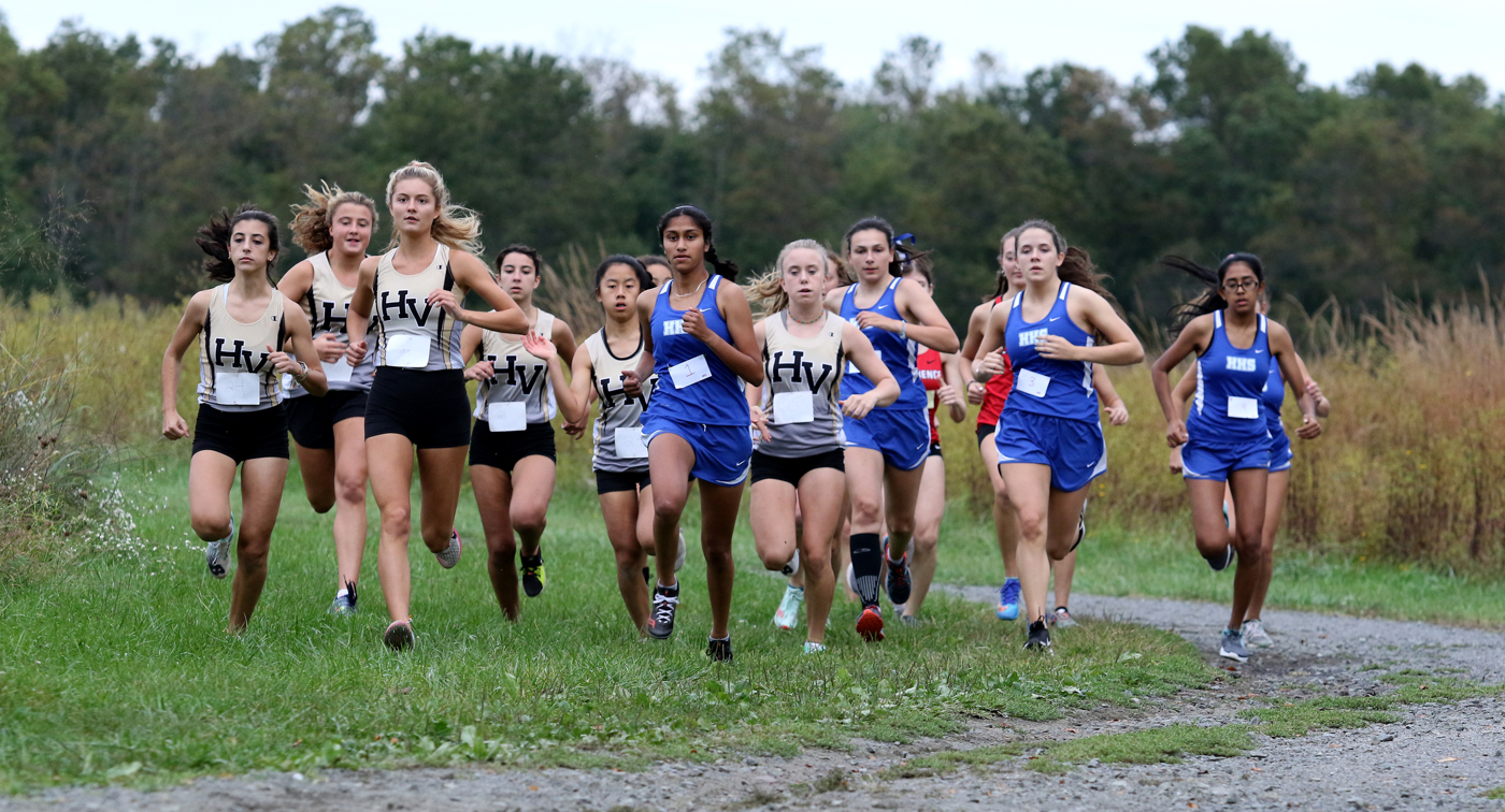 High School Boys and Girls Cross Country Meet held at Reed Bryan Farm