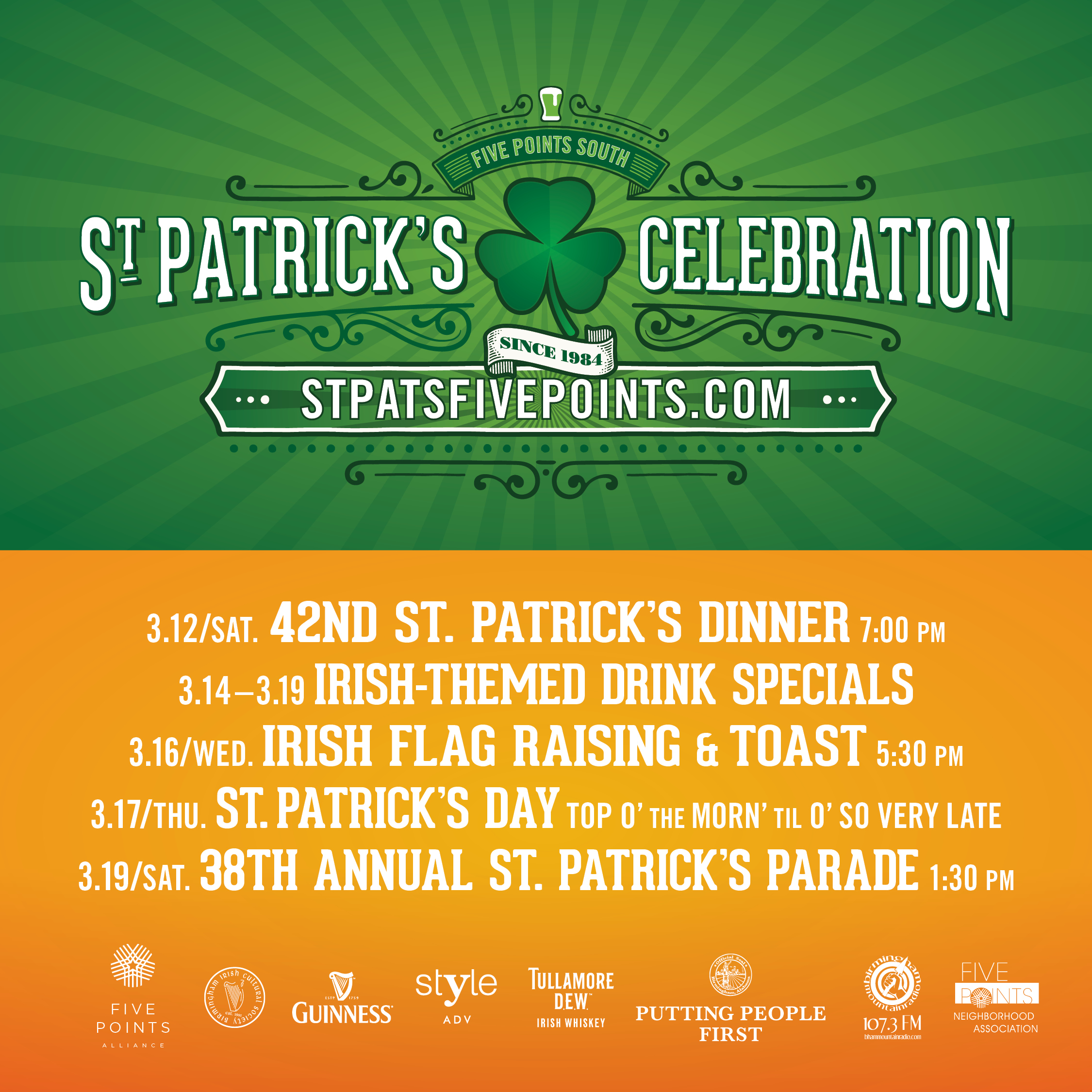 5 Sober St. Patty's Day Activities - The Ranch PA %