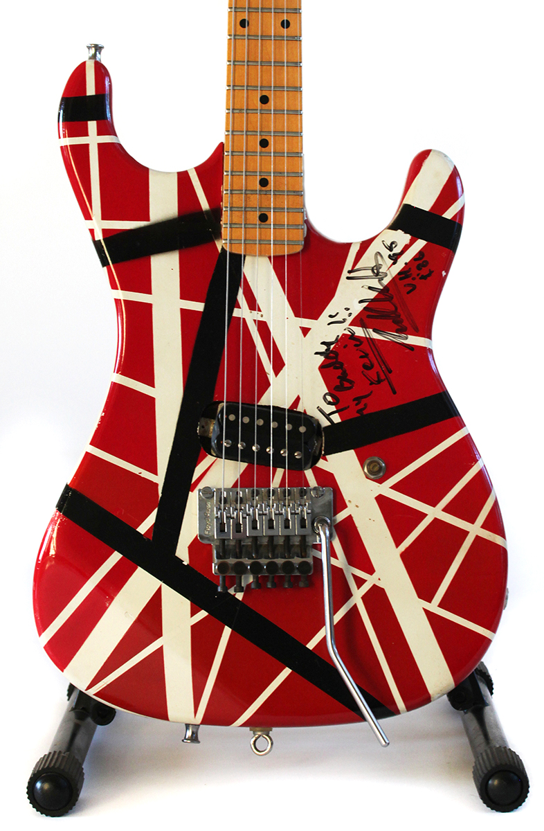 guitars eddie van halen used