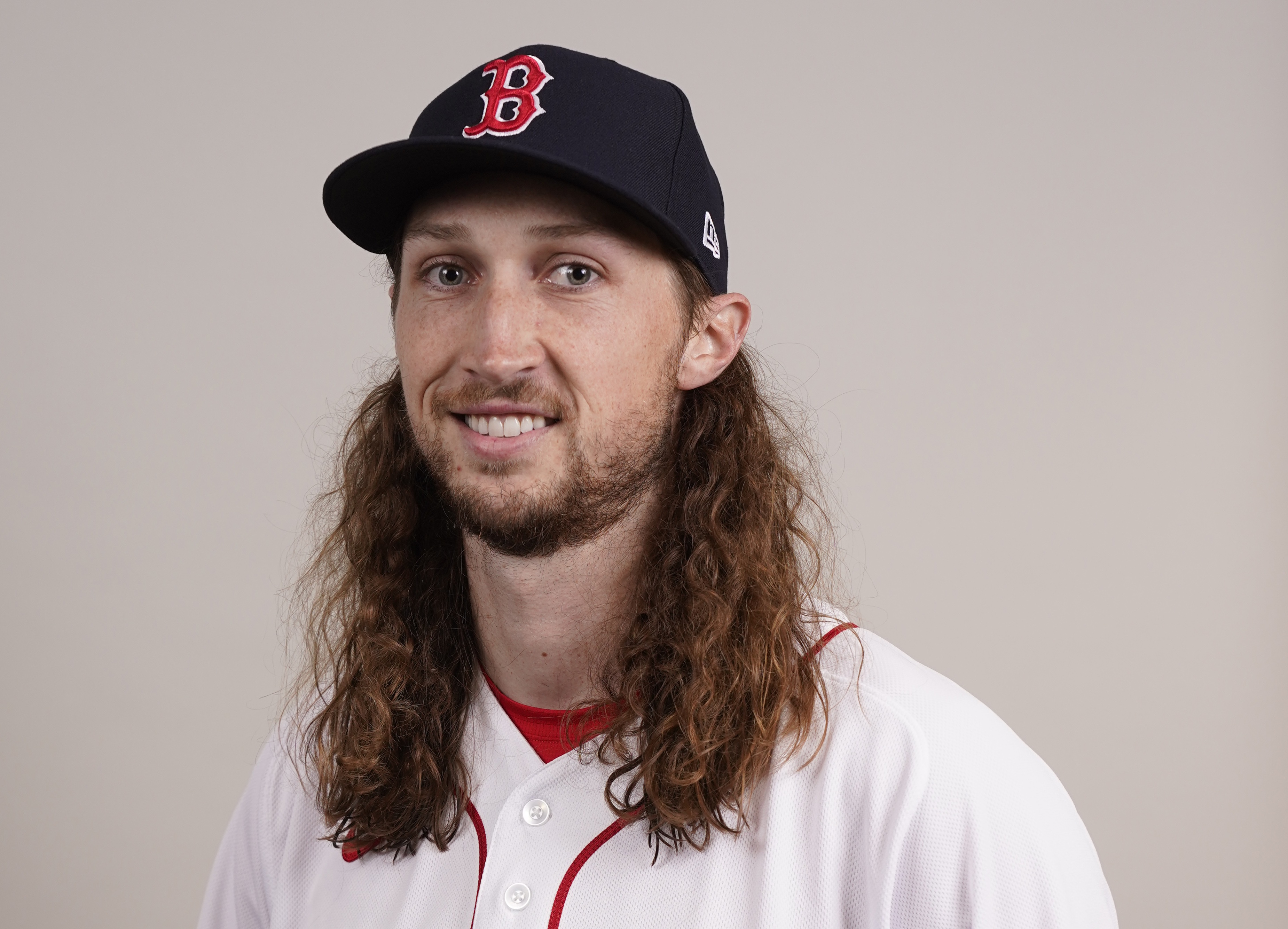 Meet Matt Strahm: Boston Red Sox free agent signee is 'a pack rat' card  collector who hasn't had 'legit' haircut since July 1, 2017 