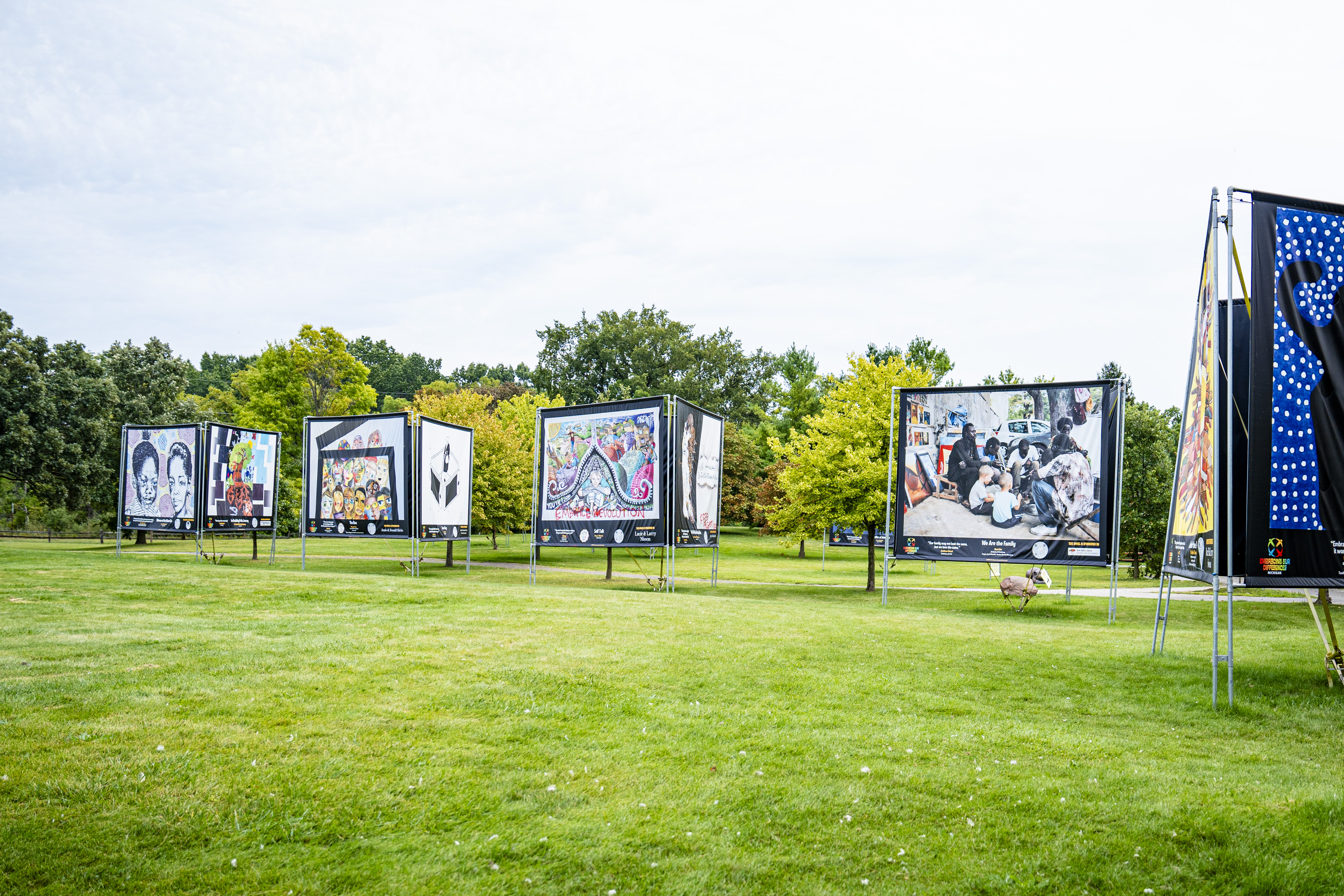 Embrace the Difference Art Exhibition Vandalism - mlive.com