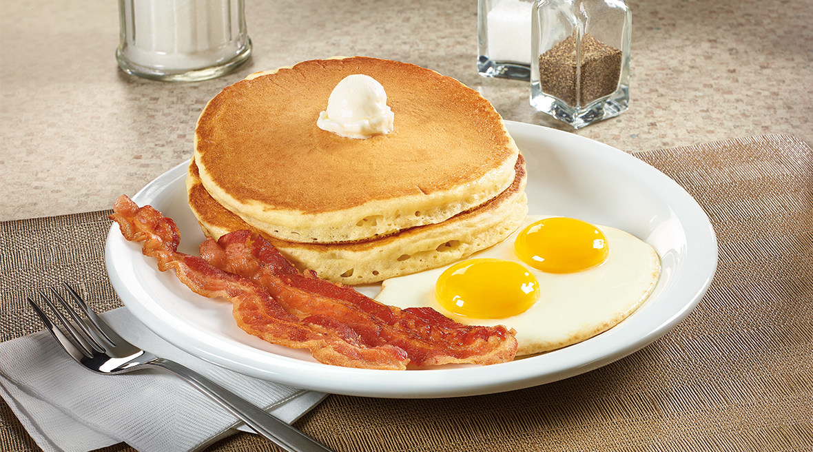 Denny's Brings Back Red, White & Blue Pancake Breakfast - Chew Boom