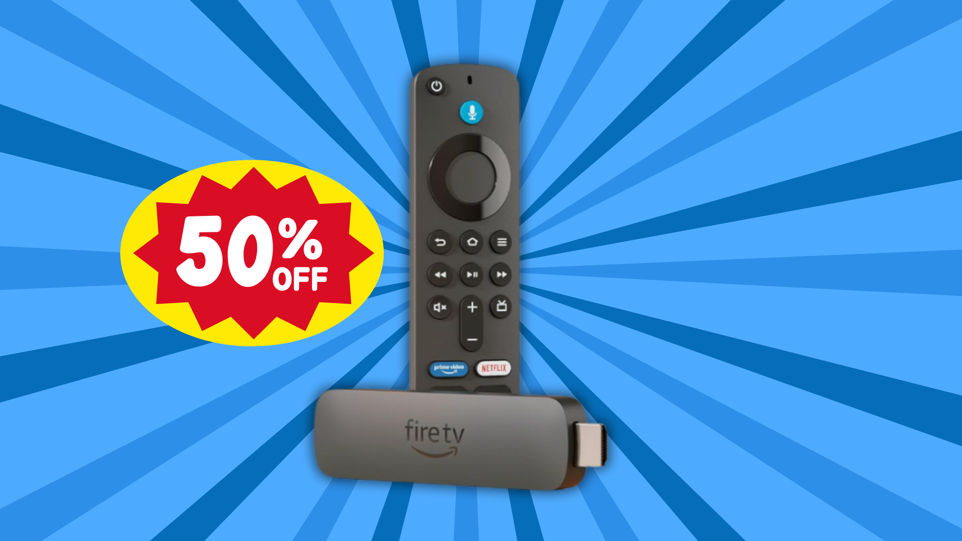 Amazon just slashed 50% off its latest Fire TV Stick for the Big