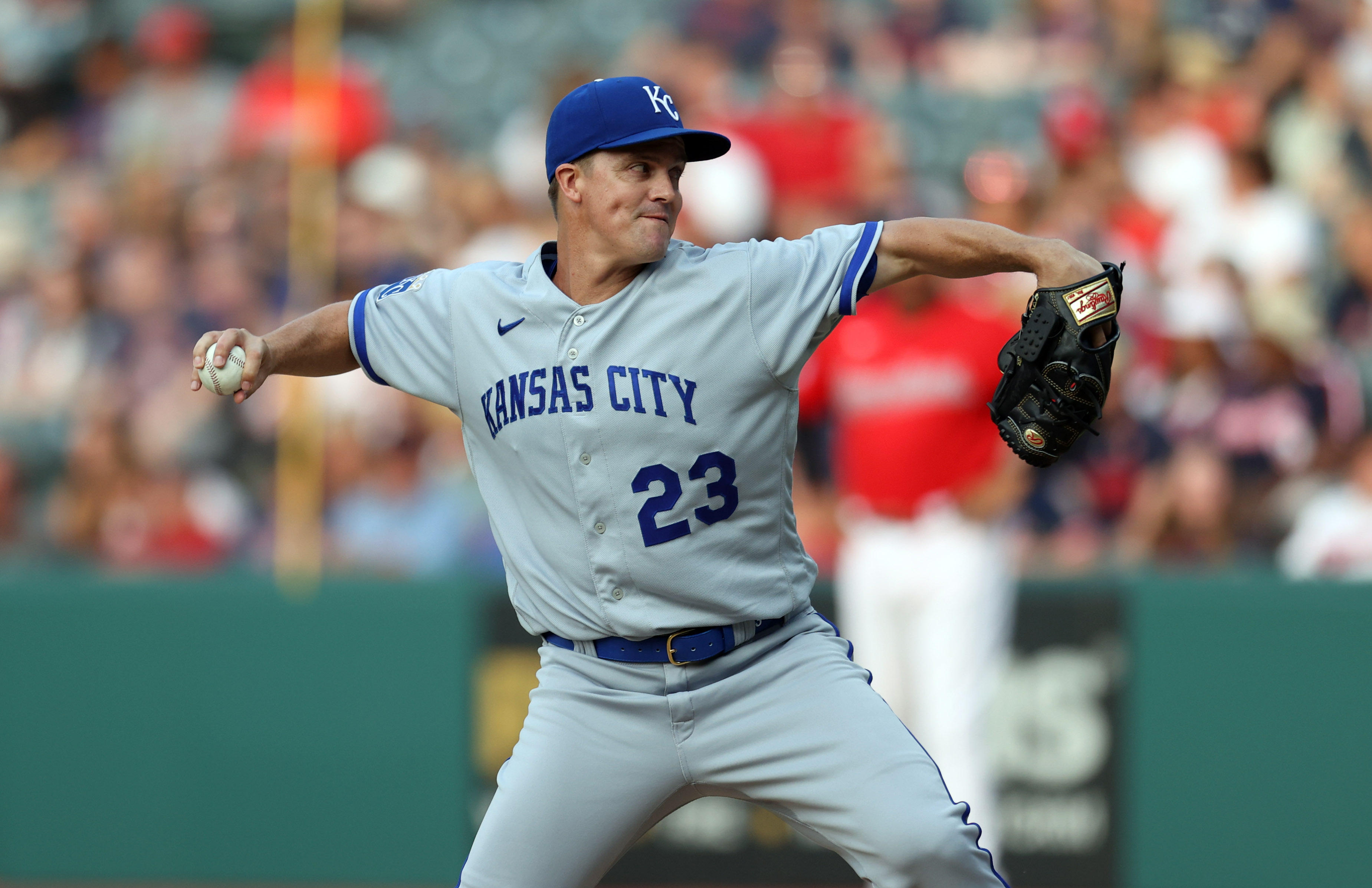 Zack Greinke pitches well, Michael Massey collects lone hit in