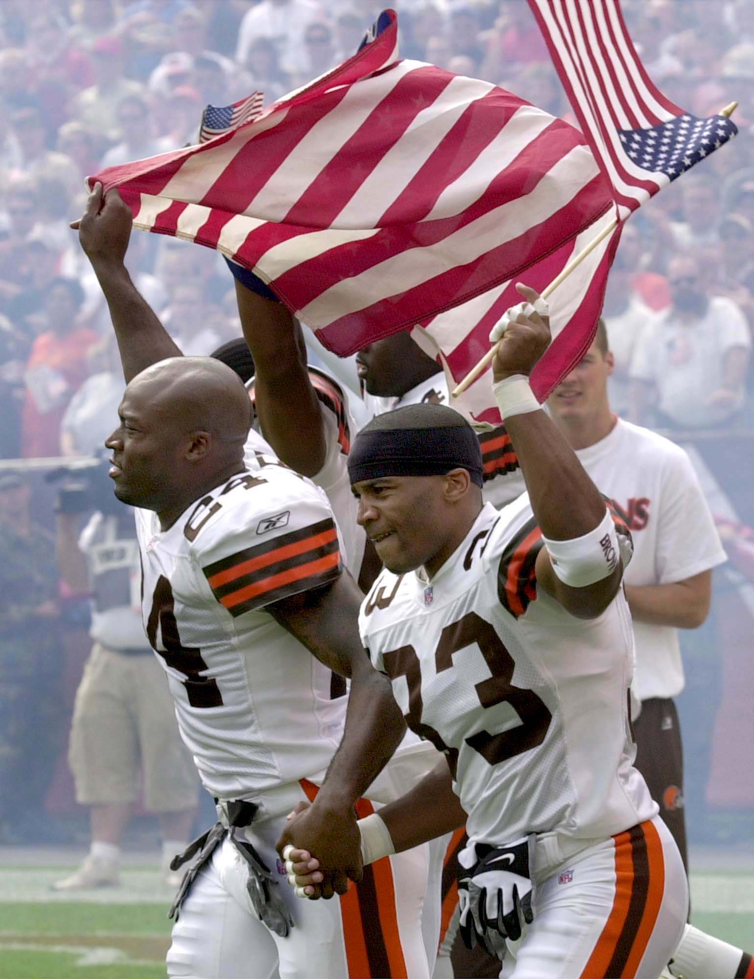 Cleveland Browns Americana Flag