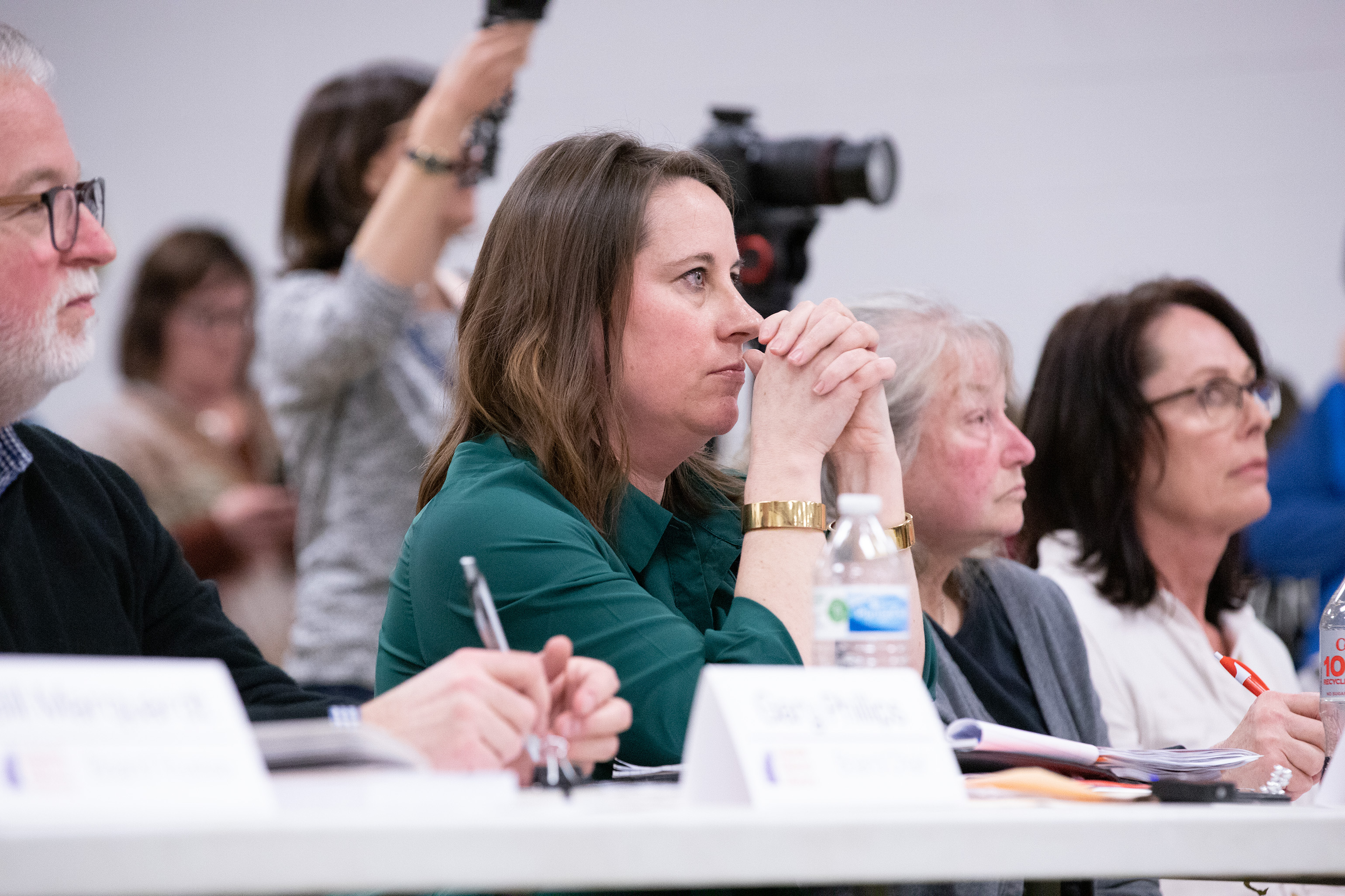 Photos from the heated Lapeer Library meeting debate over controversial ...