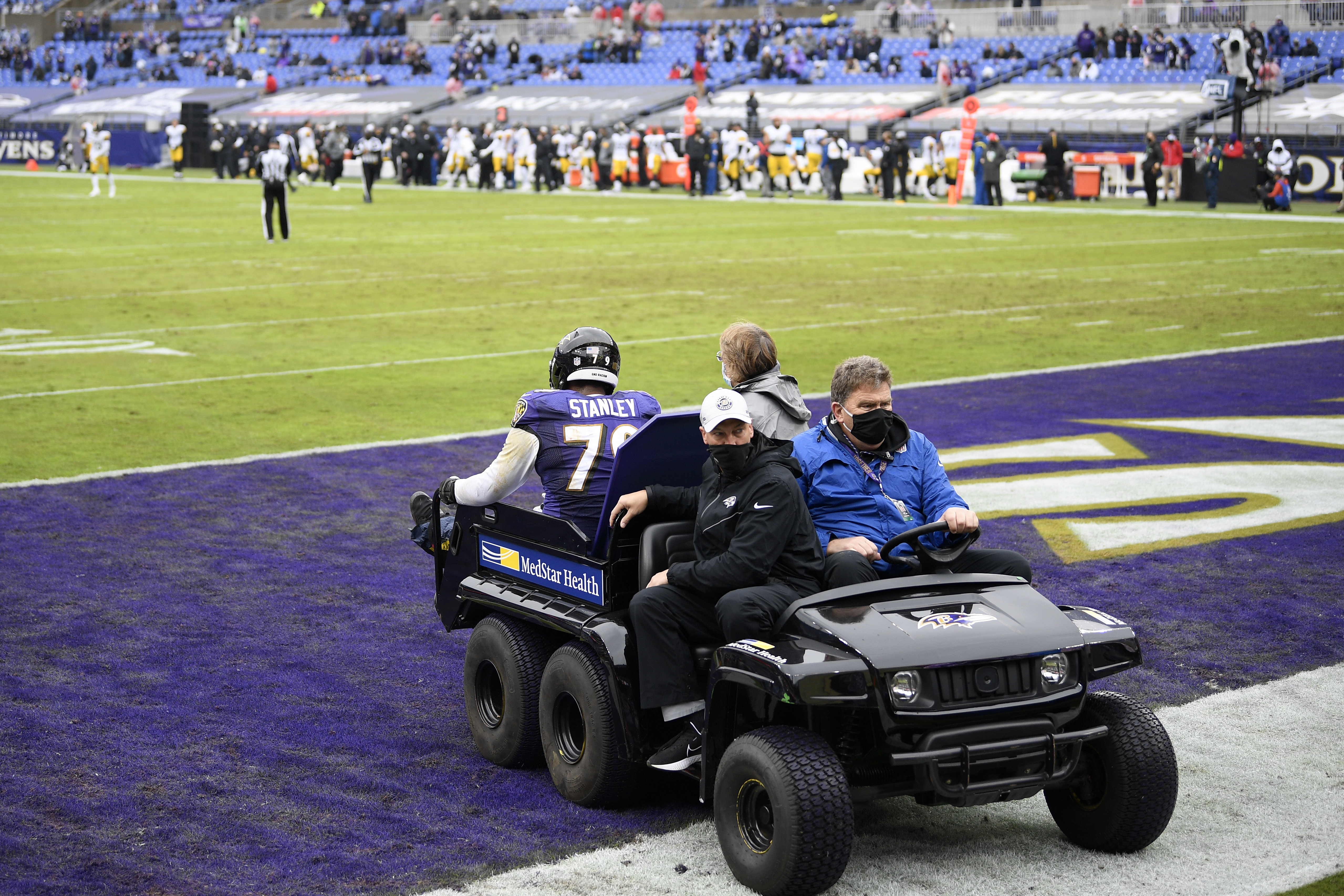 Ronnie Stanley: Baltimore Ravens left tackle out for season after