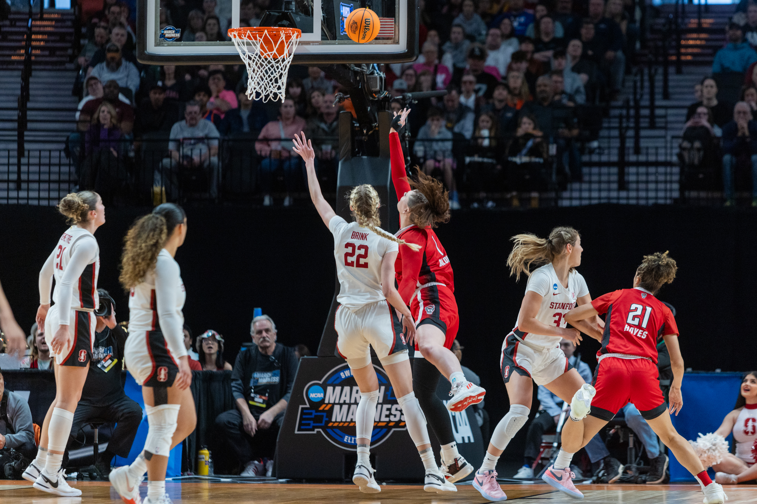 Stanford vs. North Carolina State, women's Sweet 16, March 29, 2024 ...