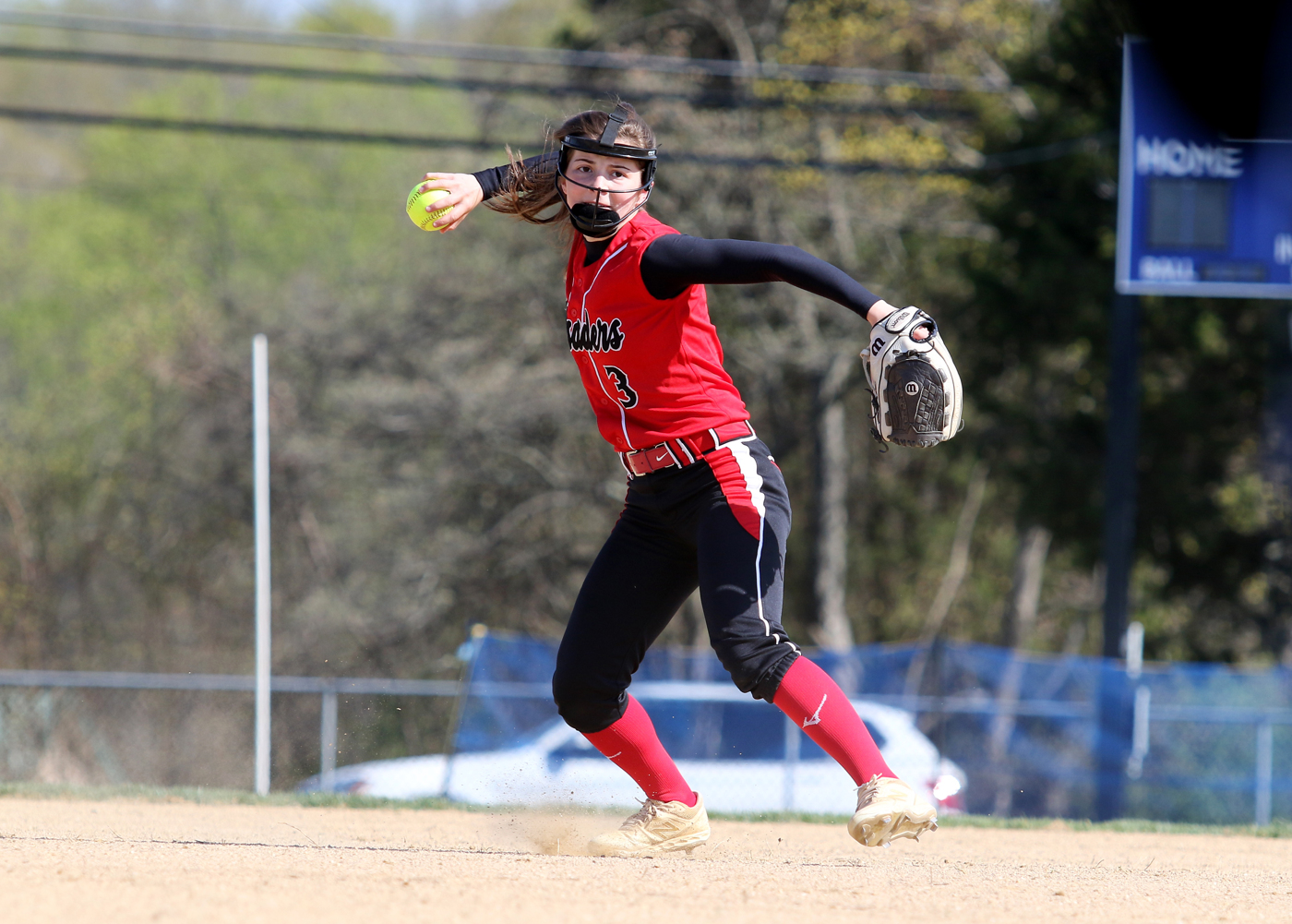 High school girls softball, Bound Brook vs South Hunterdon