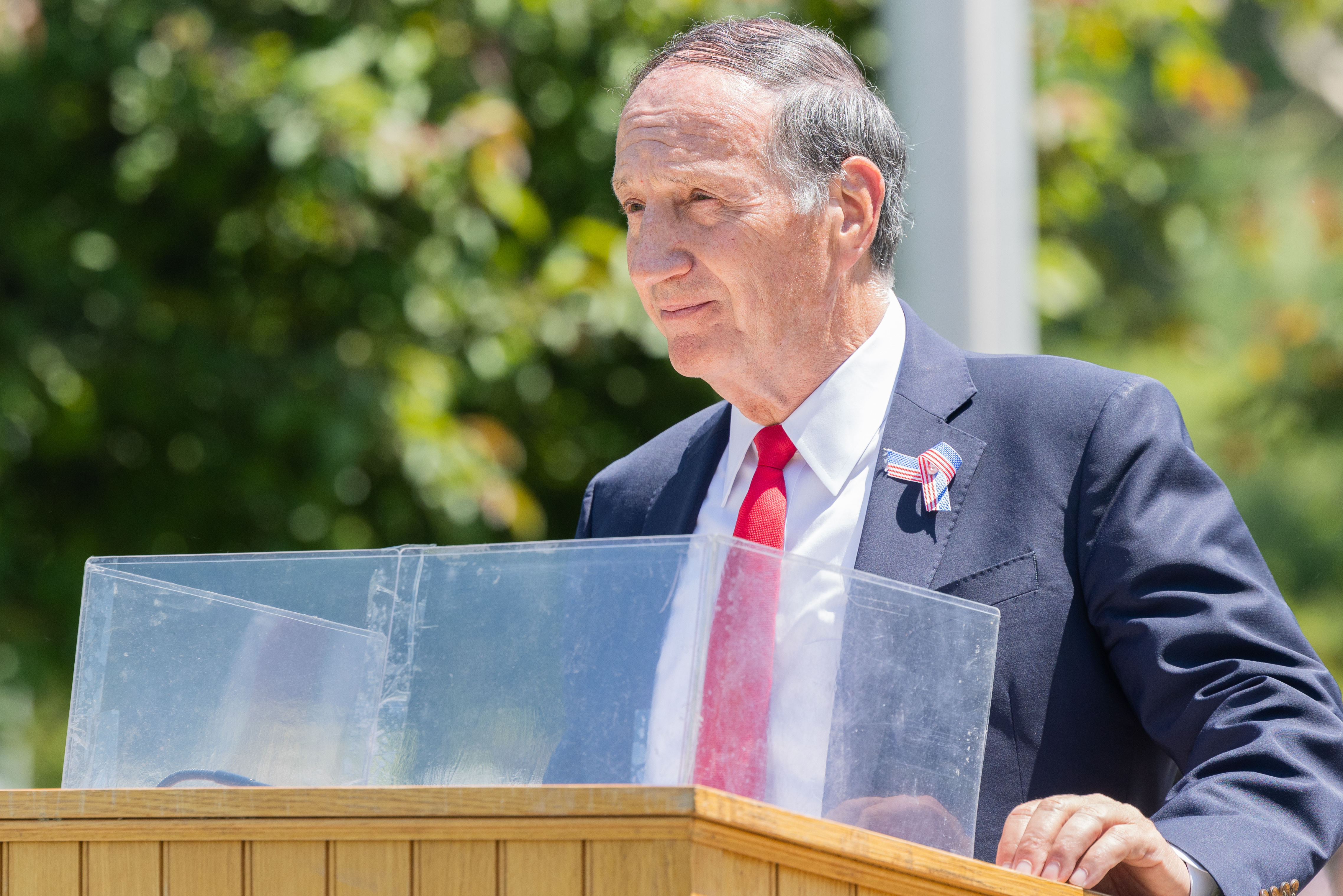 Memorial Day ceremony at the Massachusetts Veterans' Memorial Cemetery ...