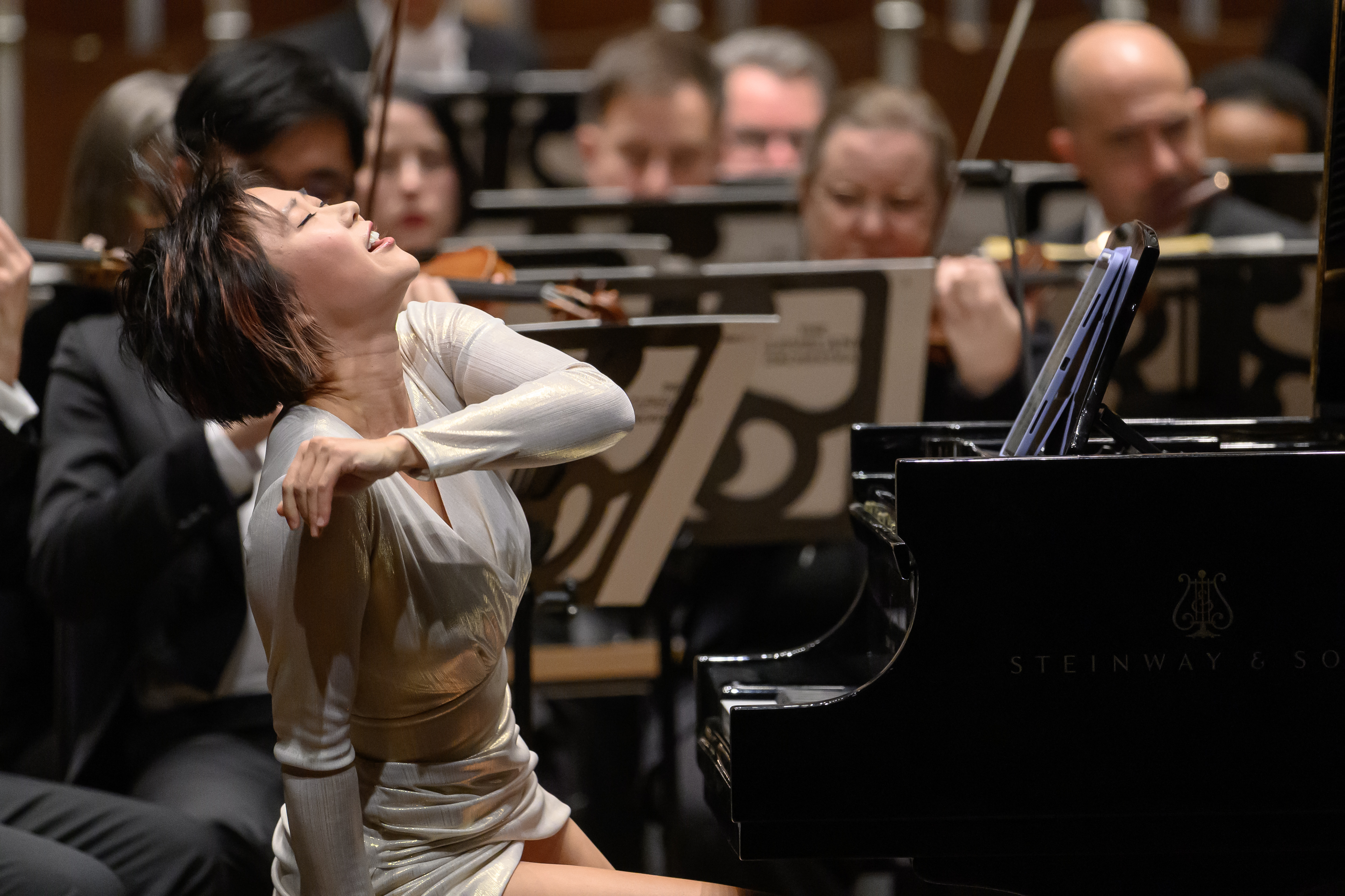 Pianist Yuja Wang creates magic with The Cleveland Orchestra