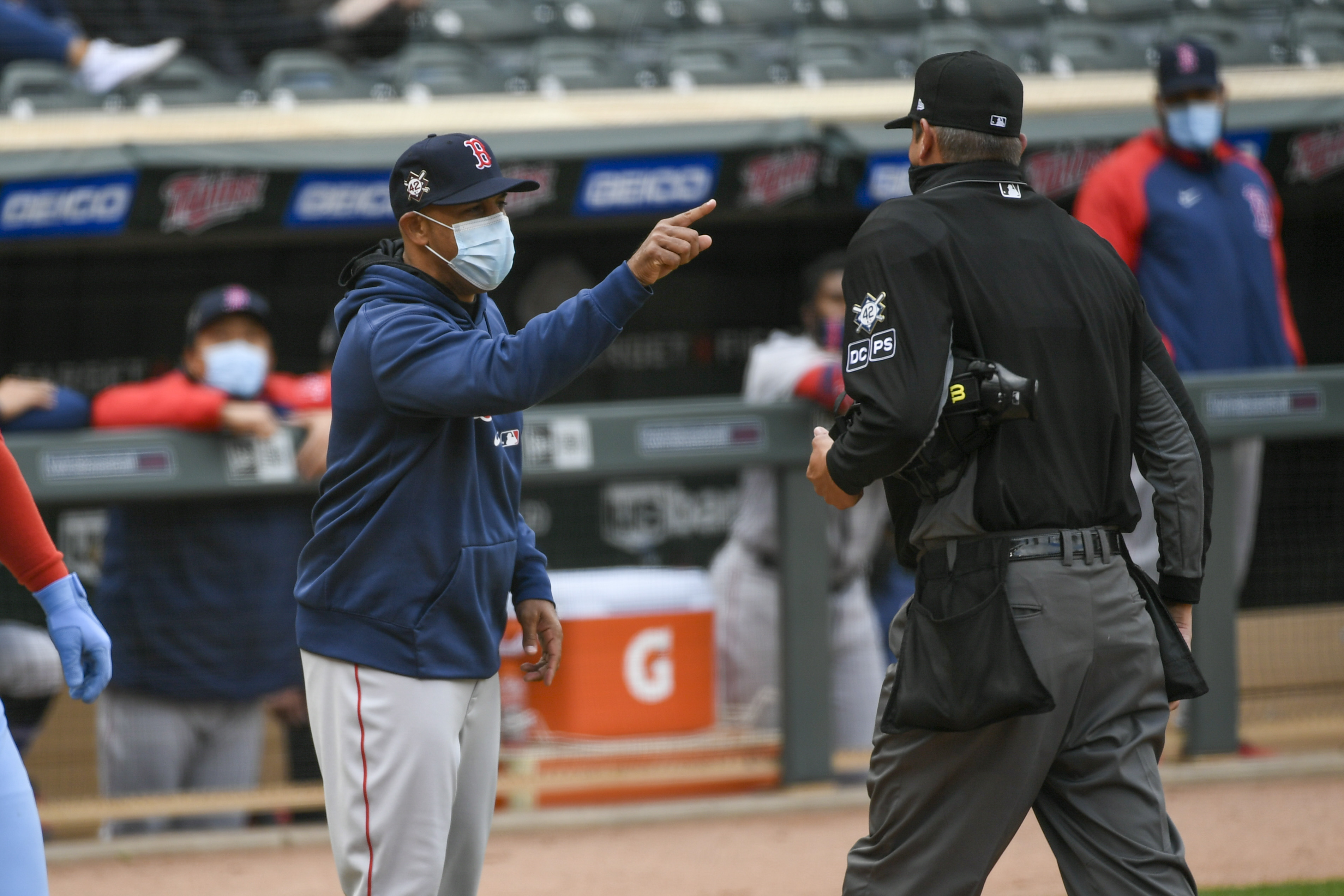 Boston Red Sox notebook: Alex Cora ejected for first time in 2021, Adam  Ottavino's struggles continue; No starter named for Saturday 