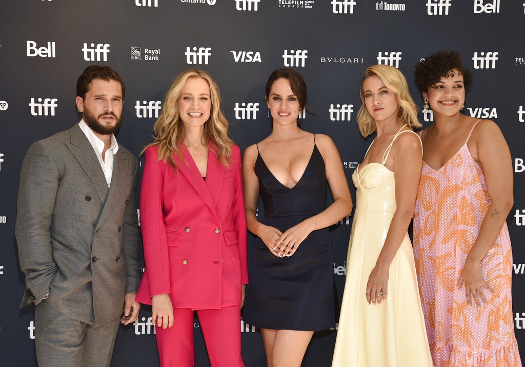 Noemie Merlant attends the Premiere of 'Baby Ruby' during the 2022 Toronto  International Film Festival in