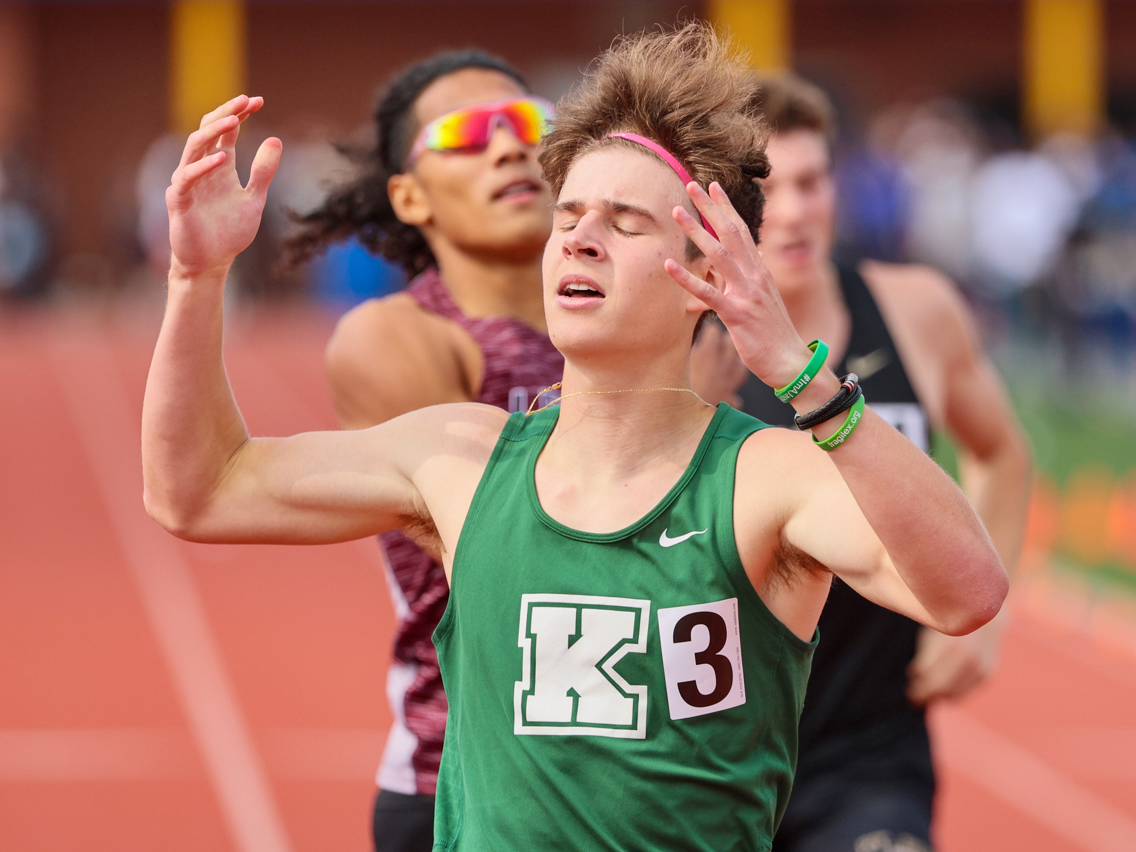 Kinnelon's Ahart caps off decorated season with 400 dash title at