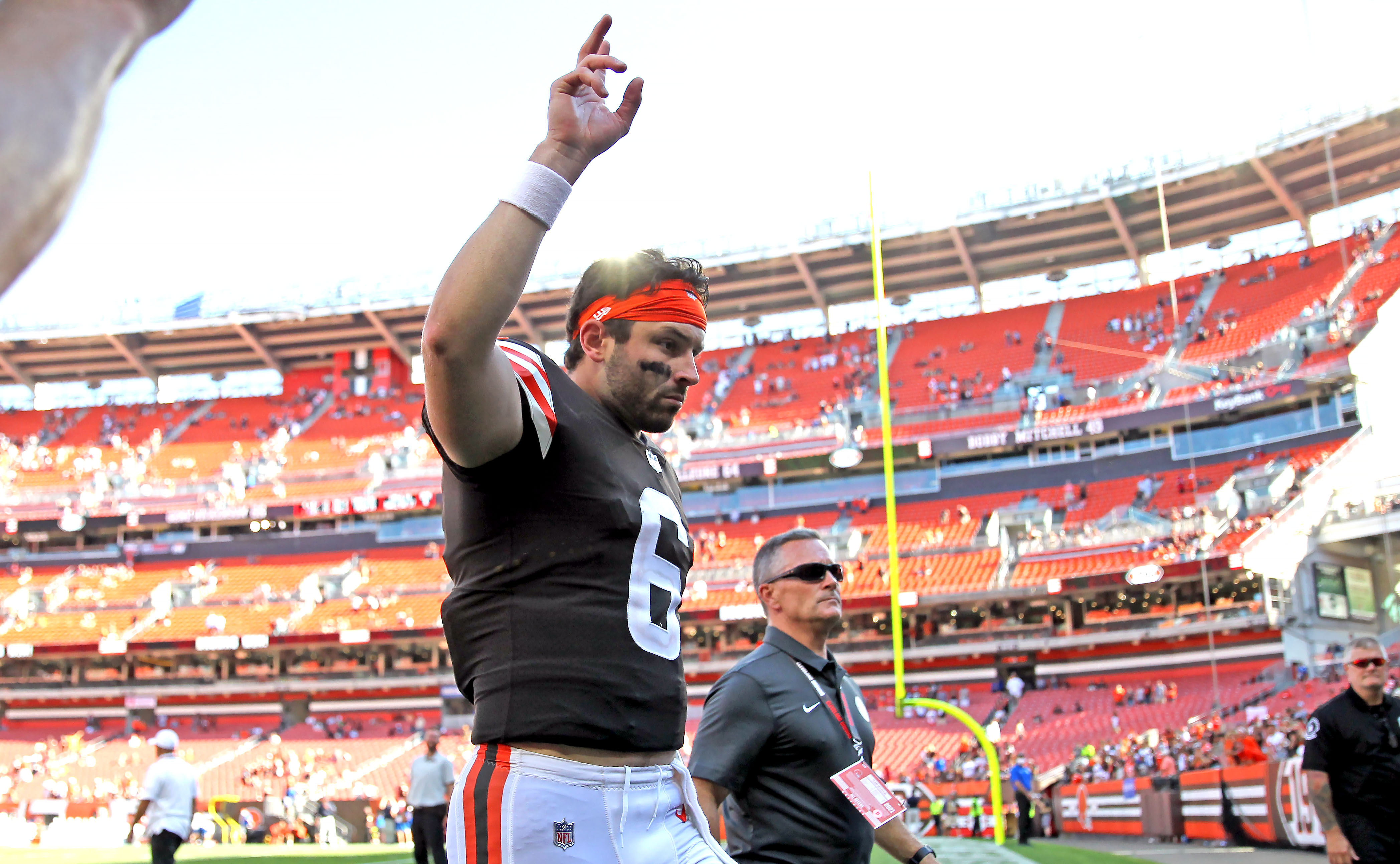 Cleveland Browns quarterback Baker Mayfield vs. Houston Texans