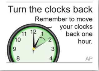 Did you remember to turn the clocks back? British Summer Time ended at 2am