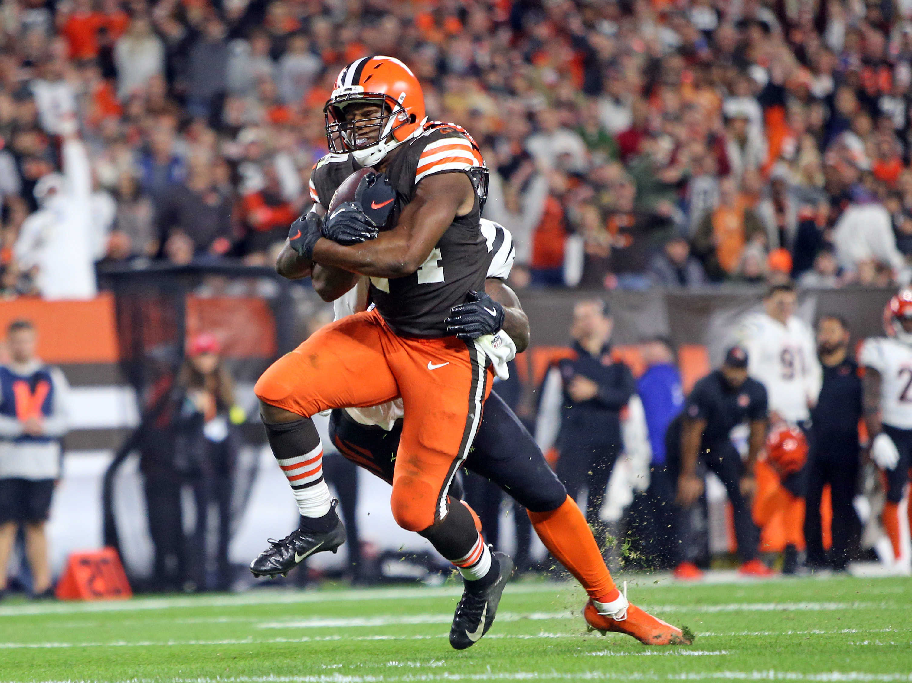 Browns nominate Nick Chubb for sportsmanship award for 3rd straight year