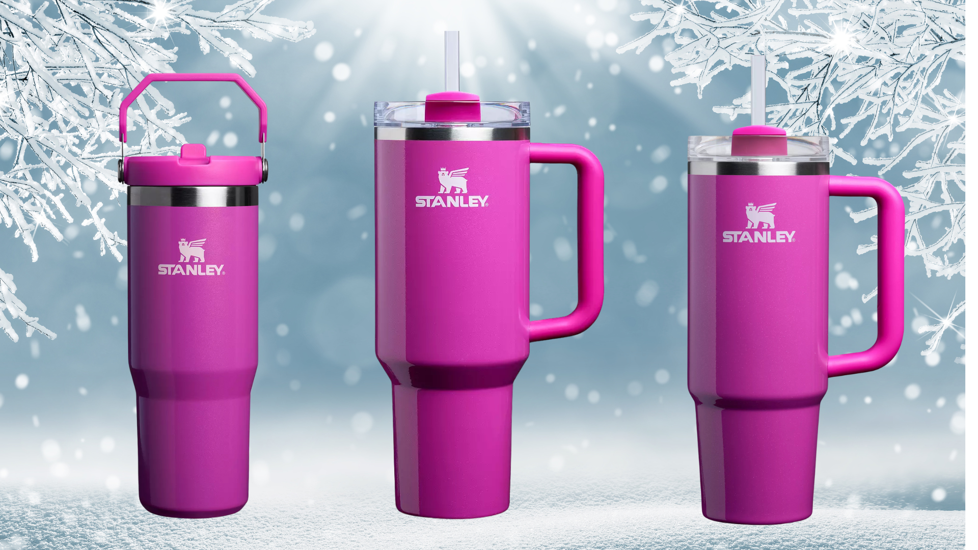 Stanley drops new Winter Wonderland sparkly pink collection but you can  only get it here - al.com