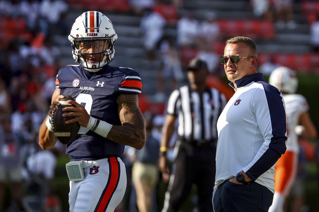 Auburn Week 1 injury report: Robby Ashford has an oblique strain 