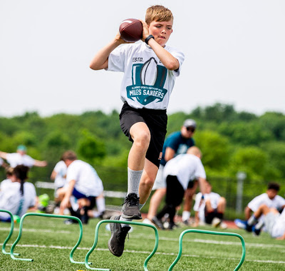 Miles Sanders Youth Football Camp 2022 - Dream Shots Media