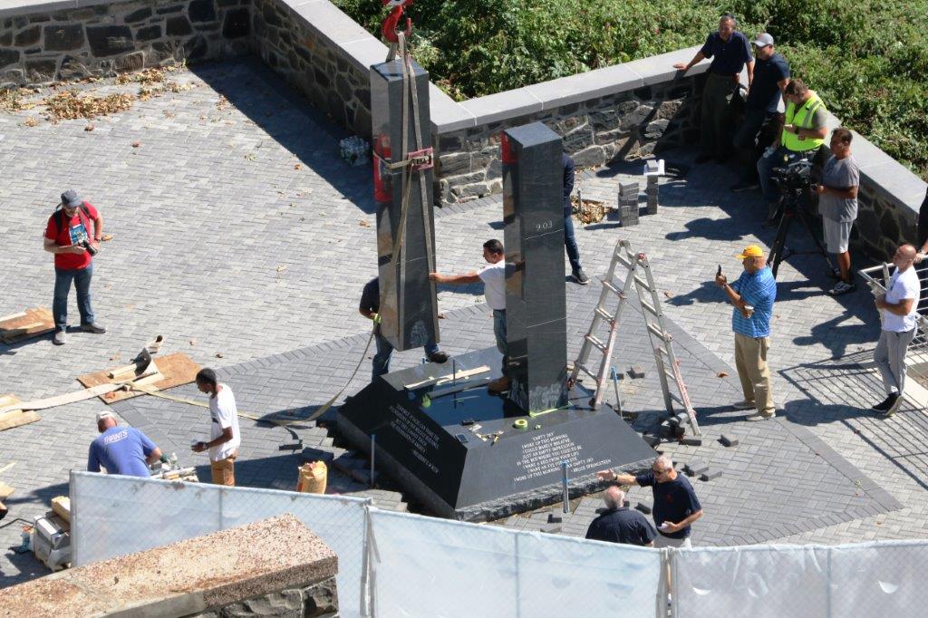 Sneak peek at new Hudson County 9/11 memorial, Sept. 1, 2022 - nj.com