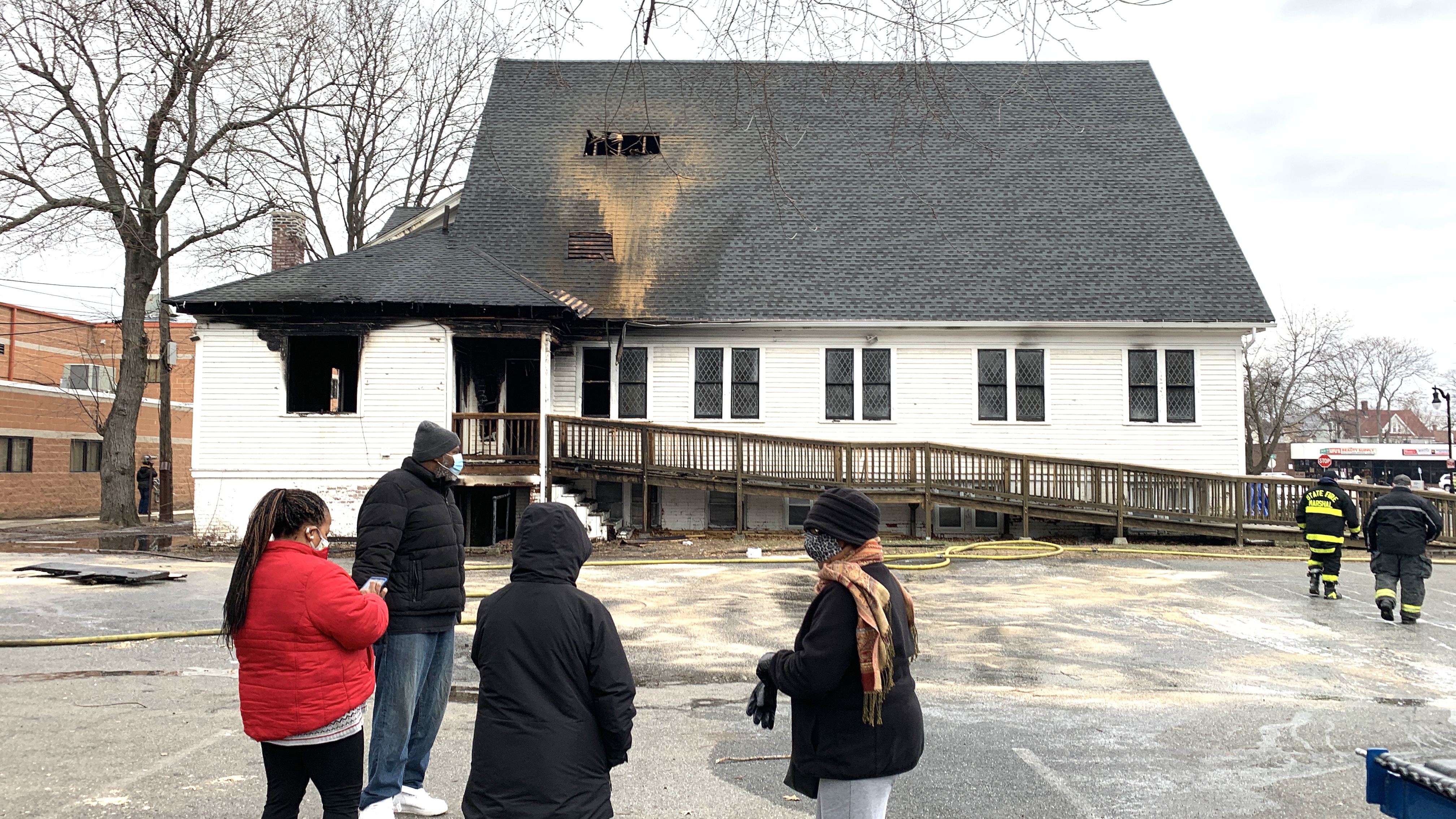 Martin Luther King Jr House Burned Down