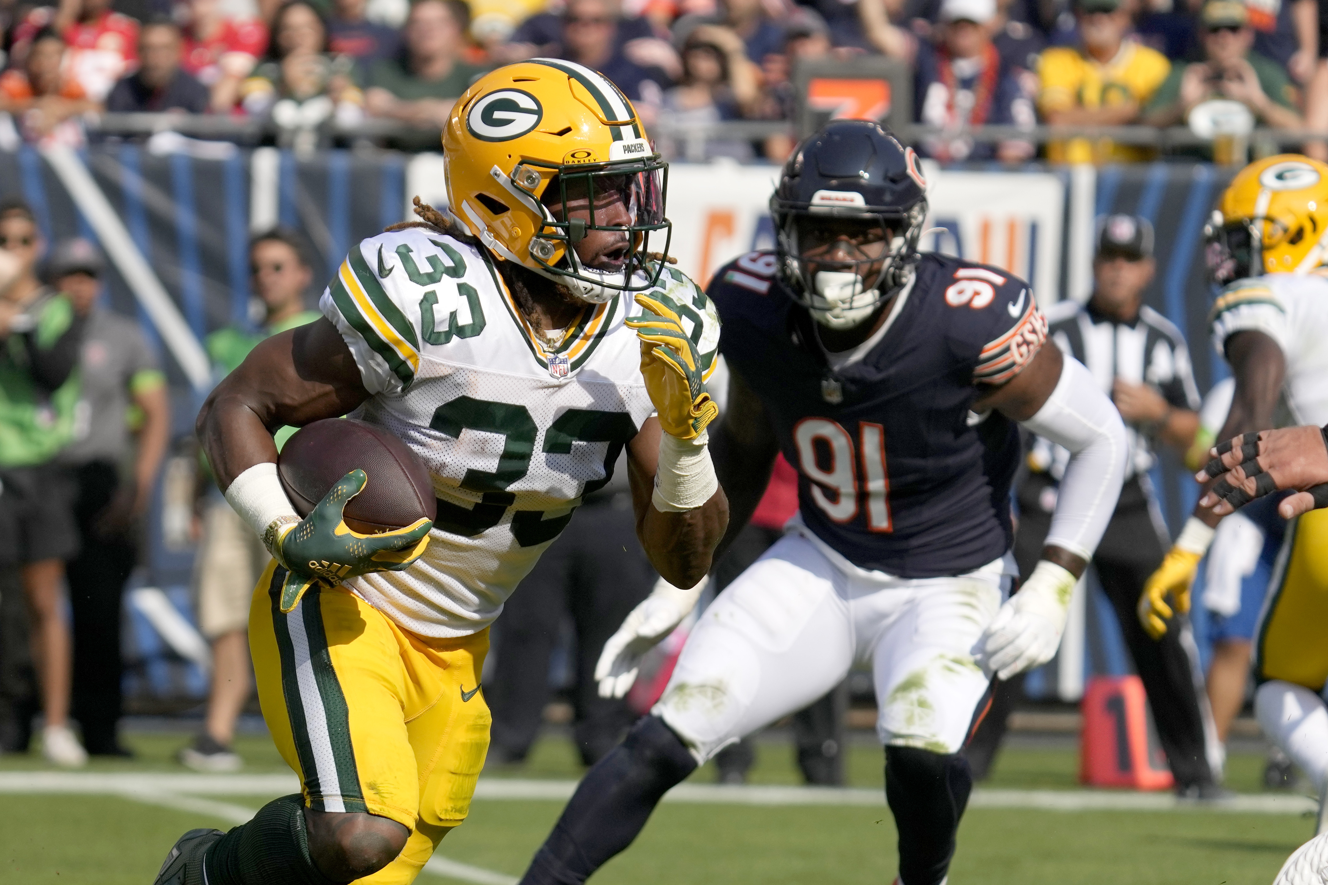 Aaron Jones injury status: Packers RB is active for Week 15 vs. Ravens -  DraftKings Network