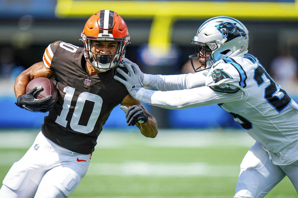 CLEVELAND, OH - OCTOBER 17: Cleveland Browns wide receiver Anthony