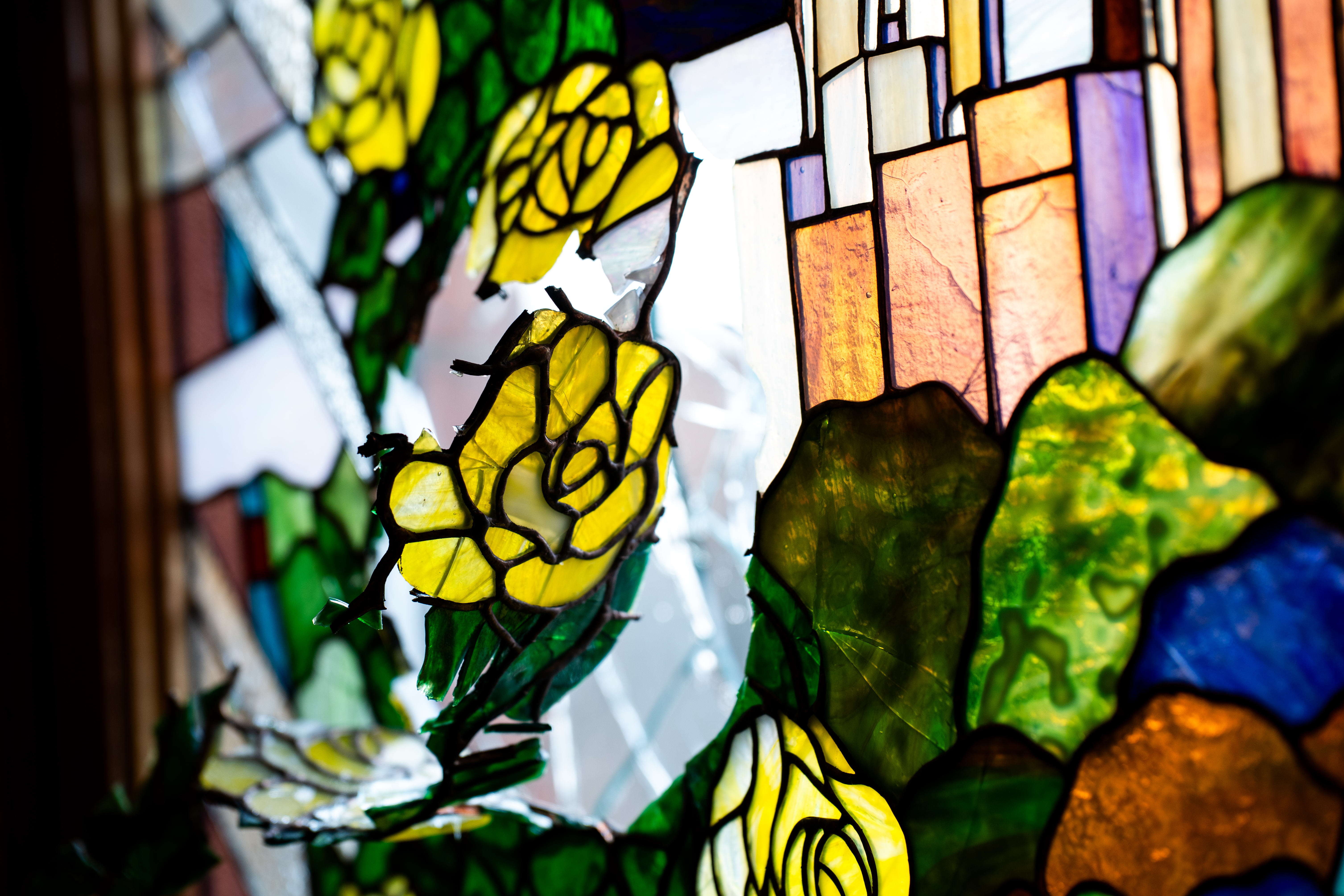 Ladies' Library Association's famed stained glass windows have