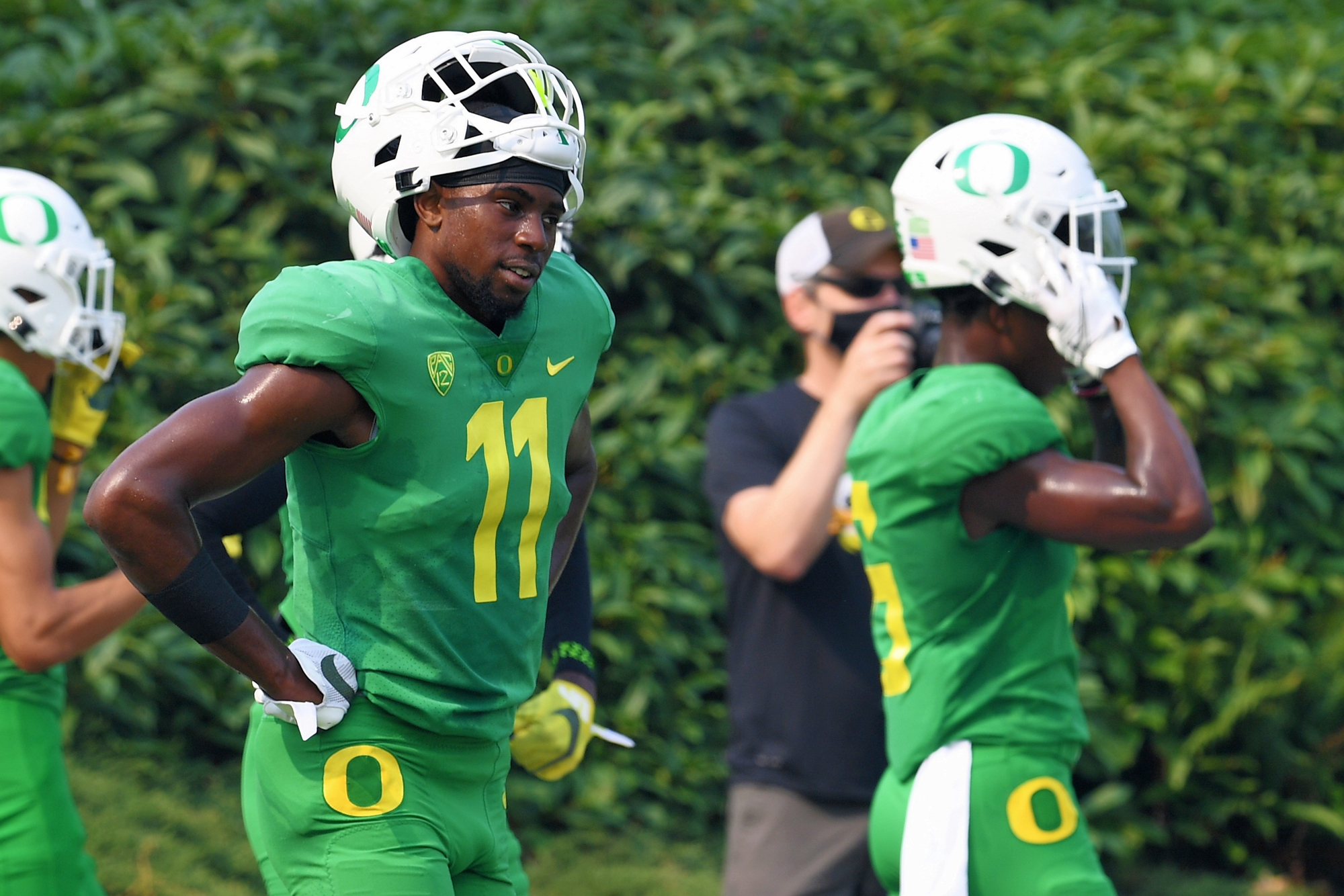 Oregon Ducks football practice, Aug. 12, 2021 - oregonlive.com