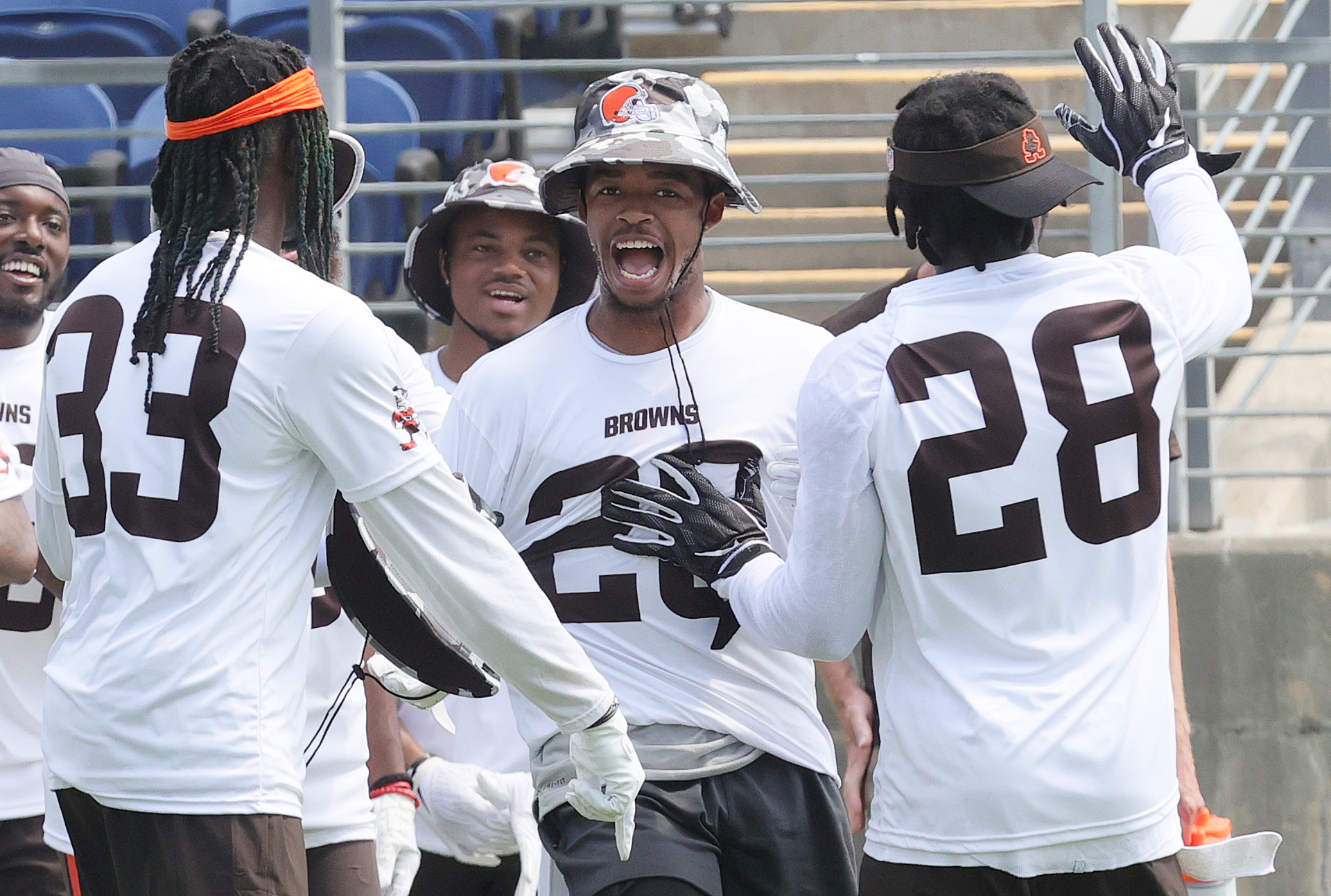 Cleveland Browns minicamp at the Pro Football Hall of Fame stadium, June  15, 2022 