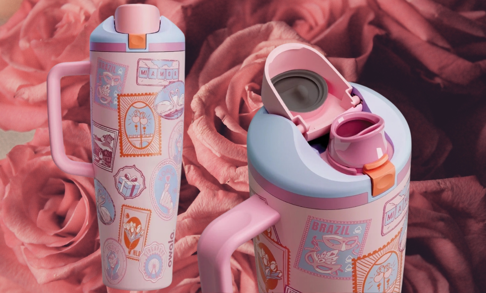 Owala's “Sending Love” 40oz FreeSip tumbler is now available - al.com