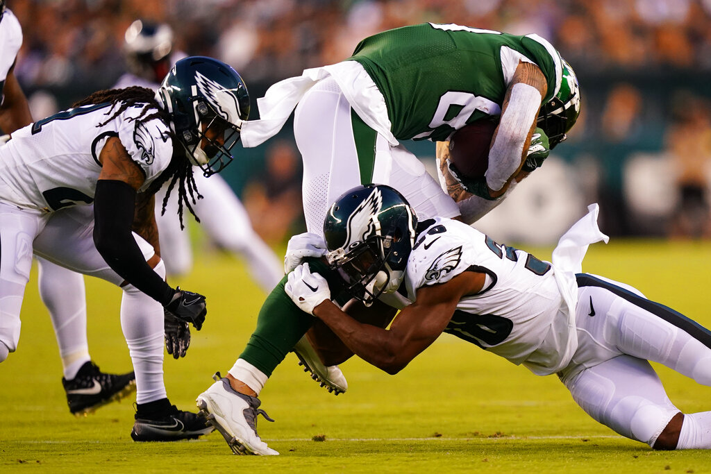 Photos of the Eagles' 24-21 preseason loss to the Jets