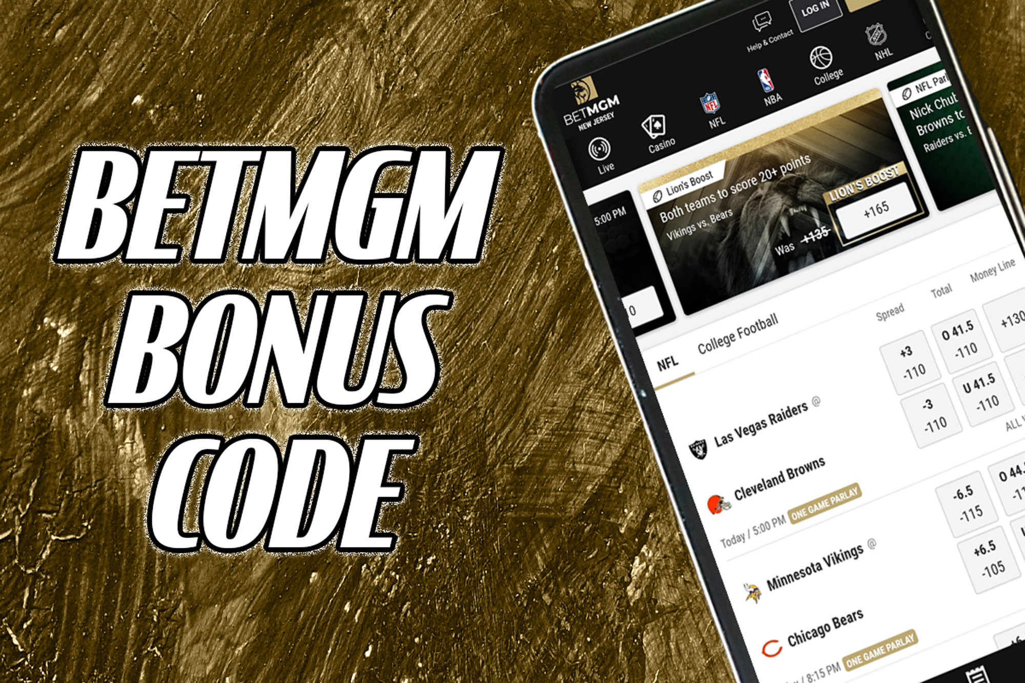 BetMGM bonus code: Claim your $1,000 bonus On NBA, NFL, NHL + more 