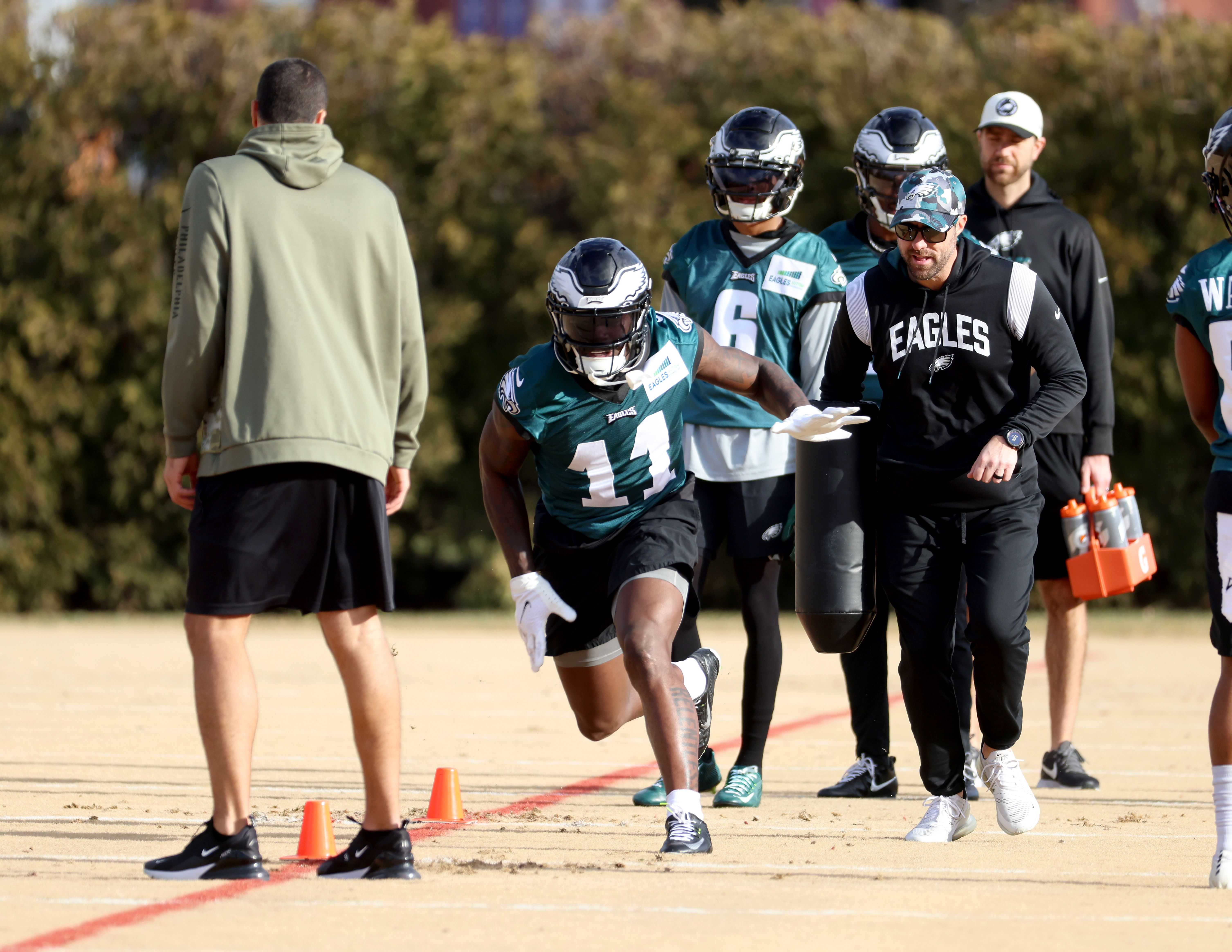 Eagles hold practice at the NovaCare Complex in Philadelphia, Jan. 05, 2023  