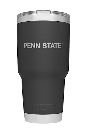 YETI, Ohio State 20Oz Stainless Steel Tumbler Black Ohio Stadium