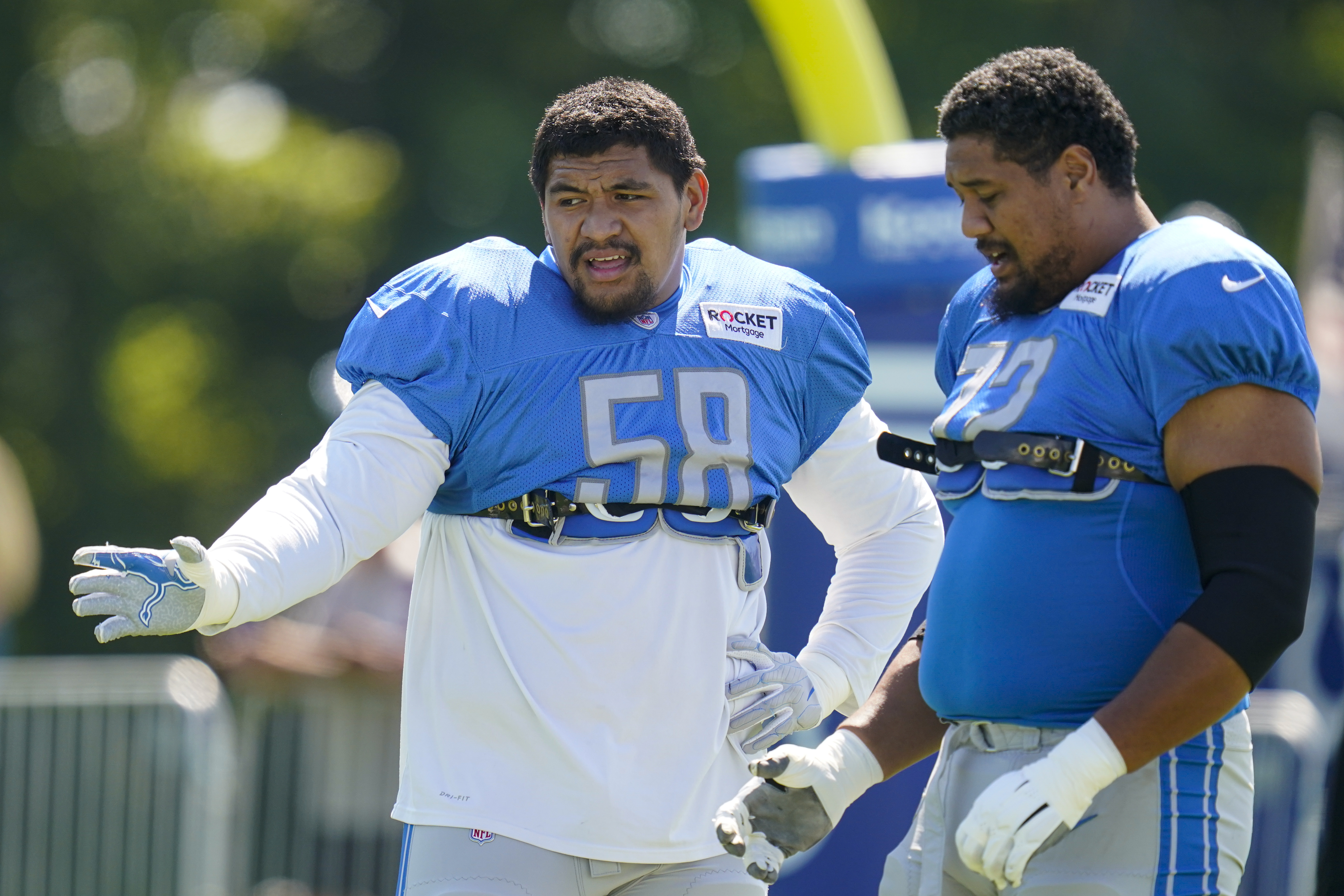 Lions' Penei Sewell can't remember the last time he played guard